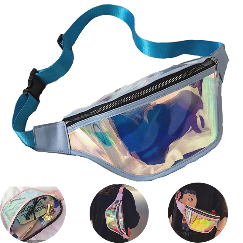 PVC Personality Shiny Reflective Laser Holographic Bag 2