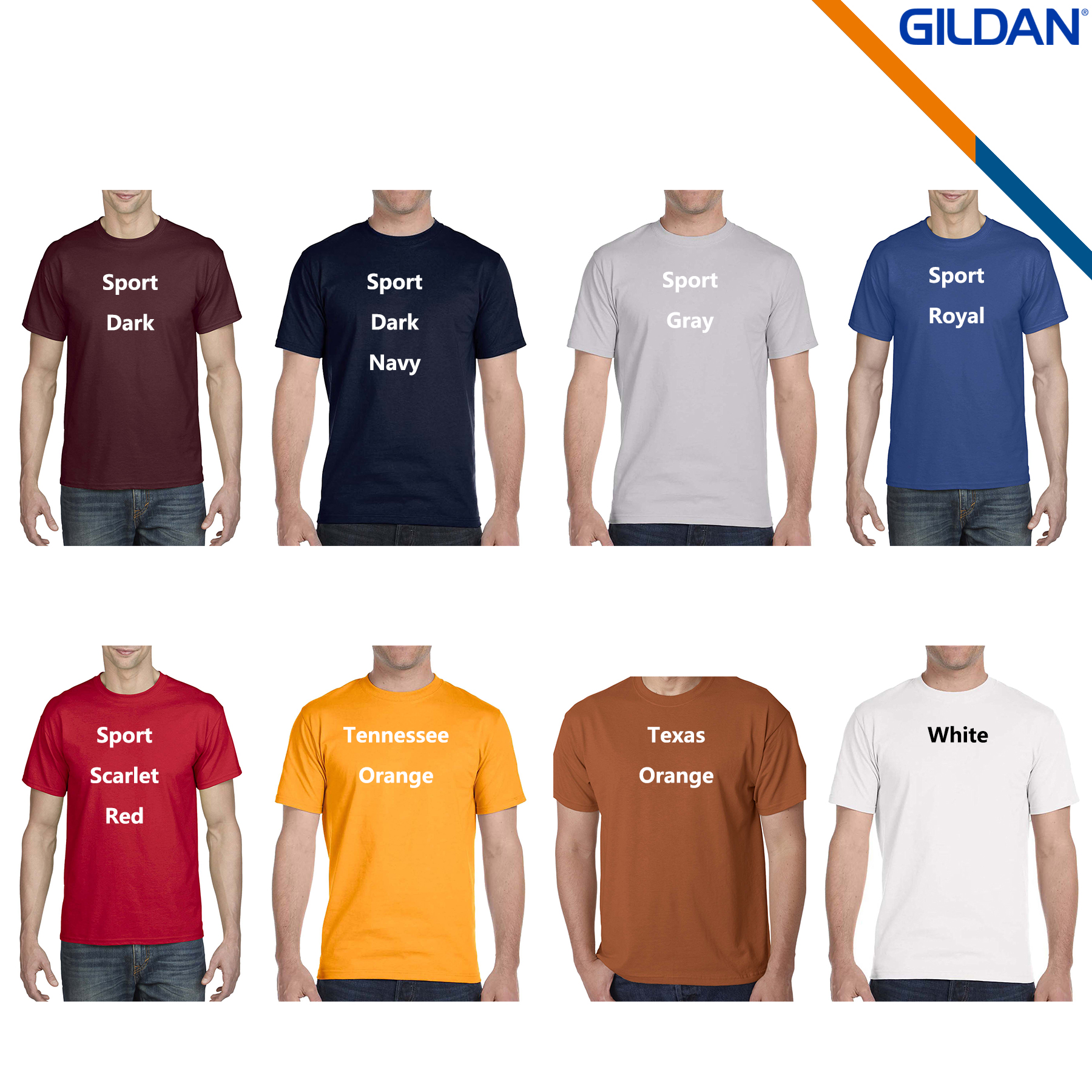 Gildan® 5.6 oz Cotton/Polyester Moisture Wicking T-Shirts 5