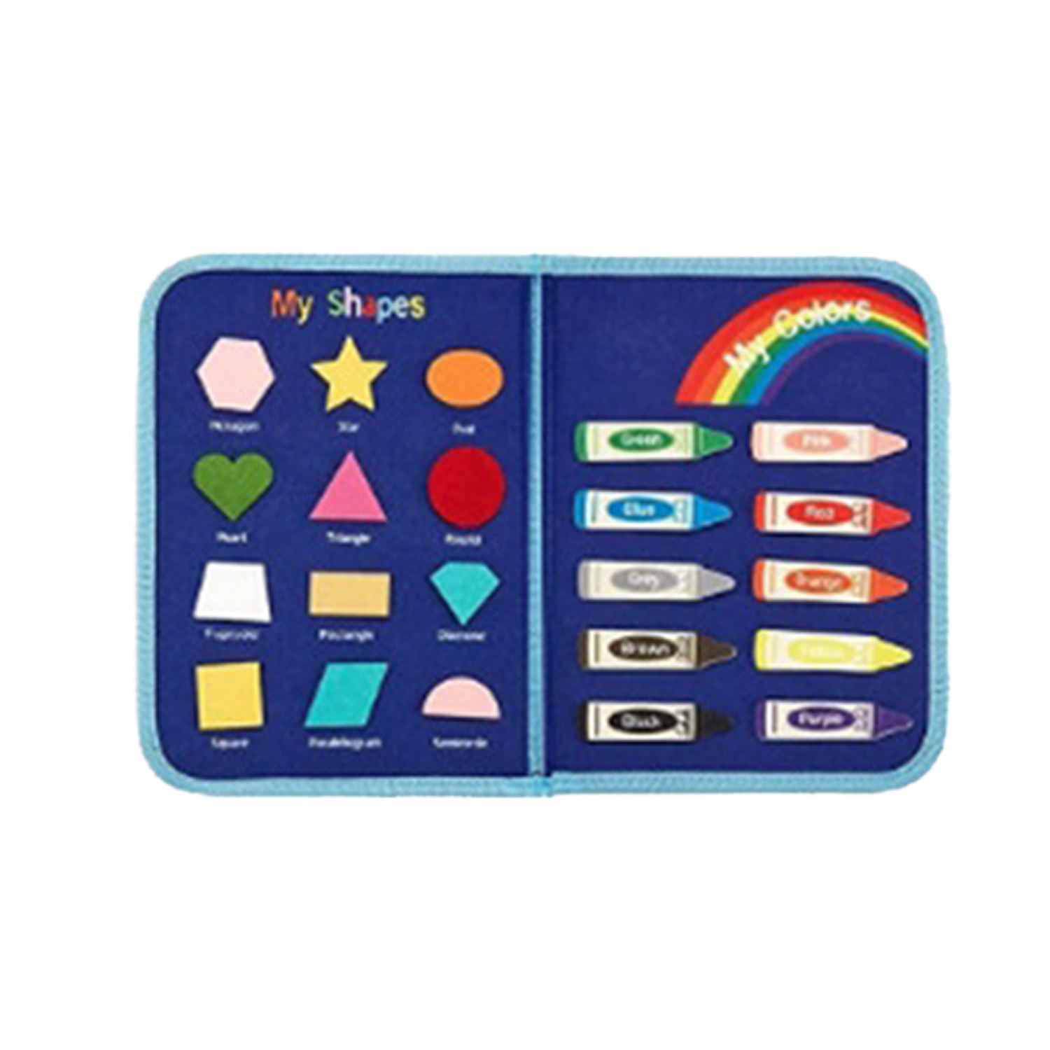 Educational Toddlers Felt Busy Board Toy 3
