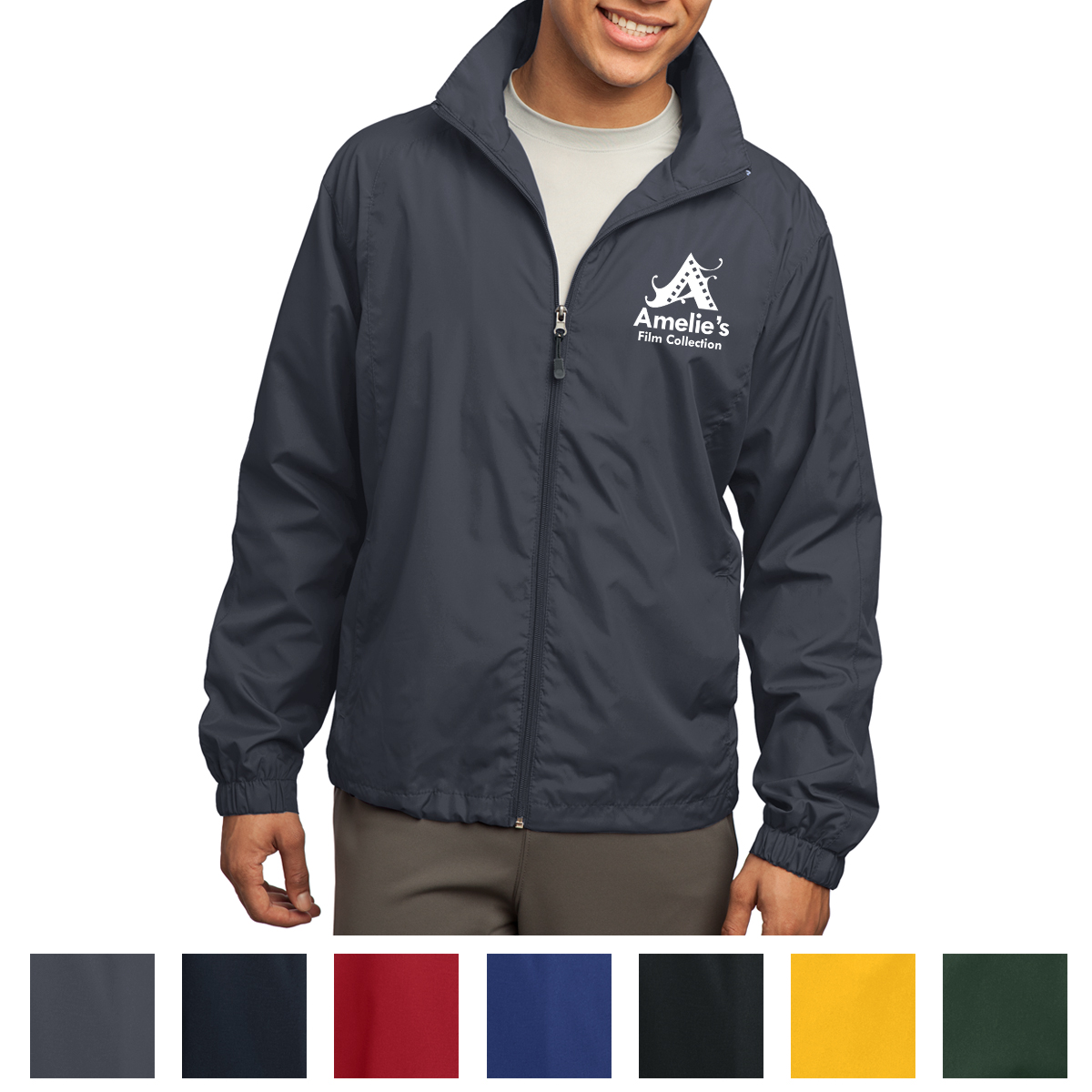 Sport-Tek® Full-Zip Wind Jacket