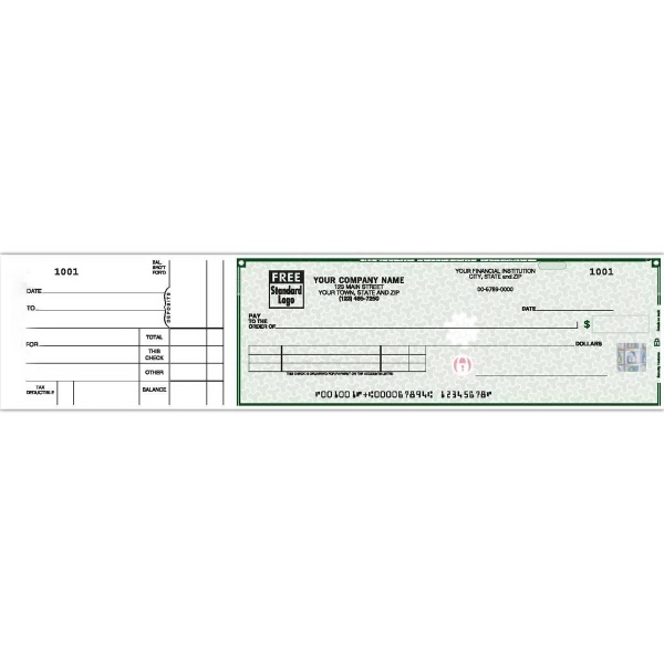 High security 3-on-a-page Voucher checks 2
