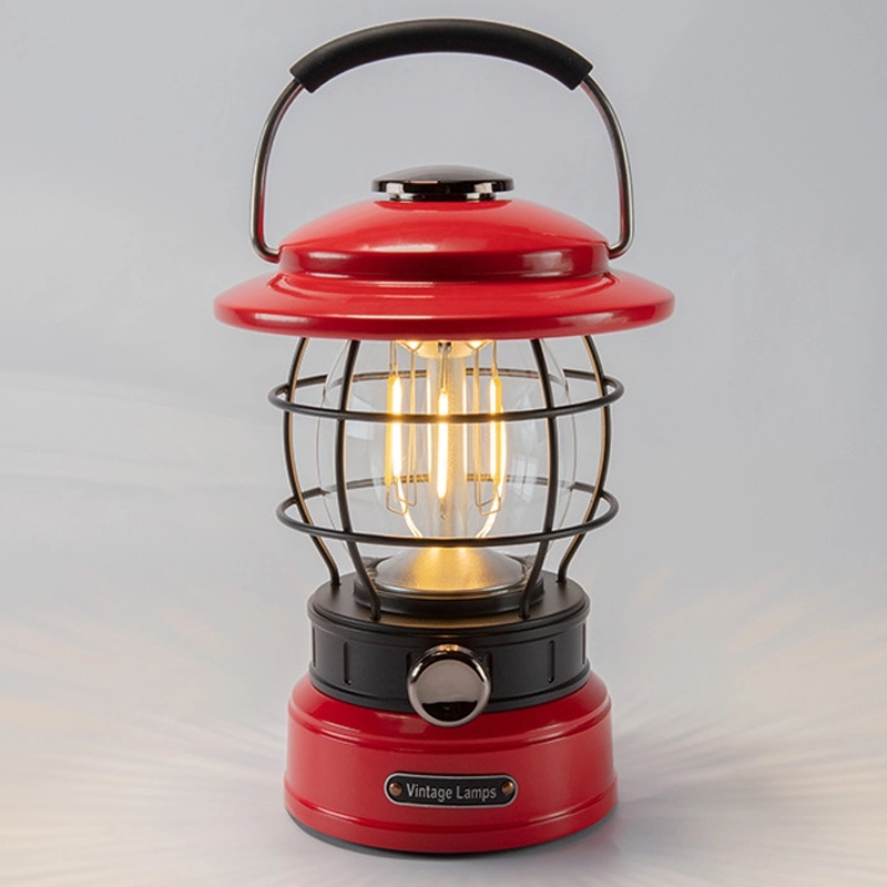 Retro Outdoor Camping LED Light & BBQ Picnic Party Lantern 4