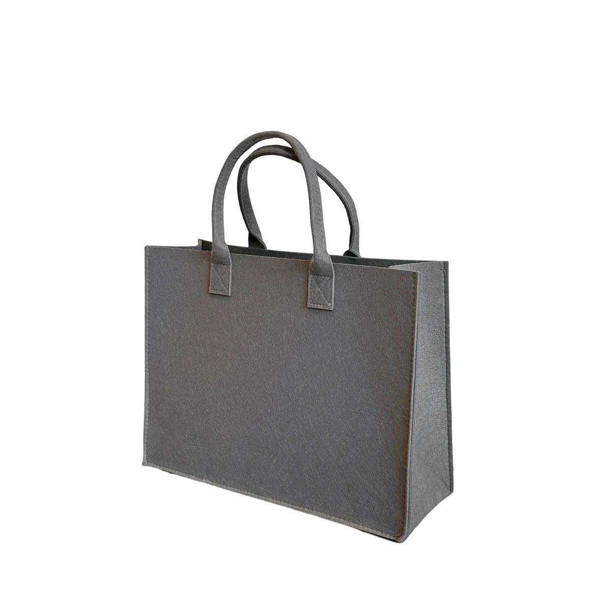 Eco Friendly Felt Bag for Work Travel Shopping 10