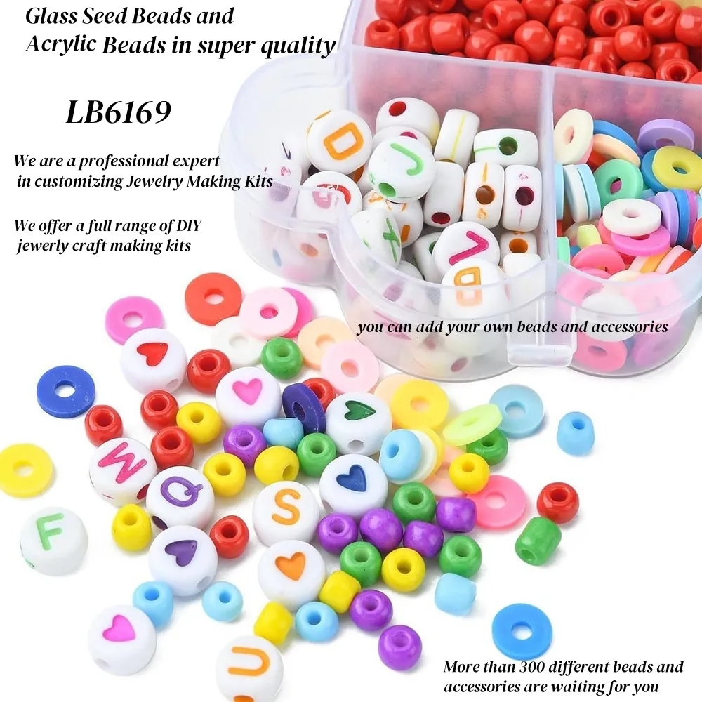 Clay Beads for Friendship Bracelet Kit DIY Art Craft Set 3