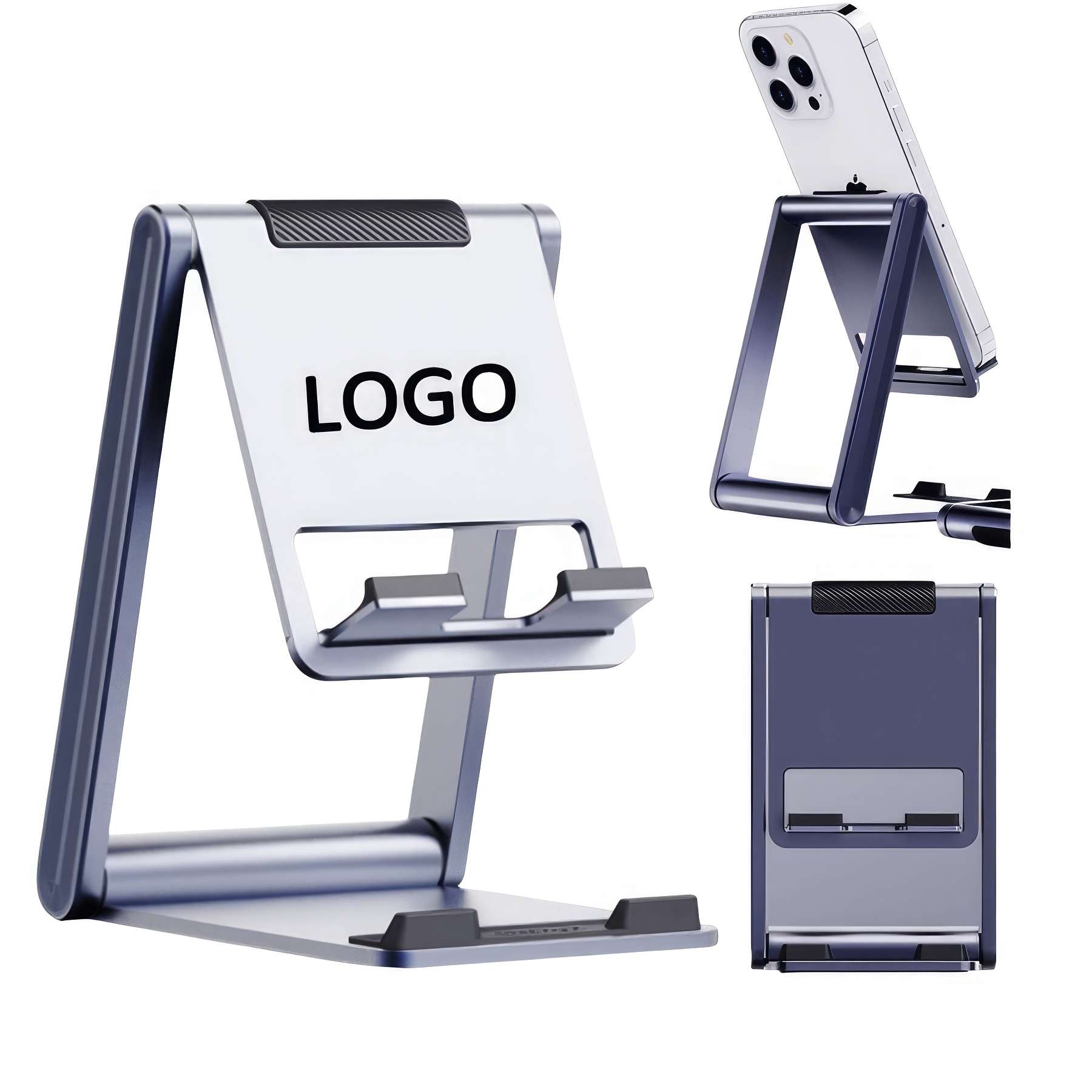 Fully Adjustable Foldable Desktop Phone Holder Cradle 2