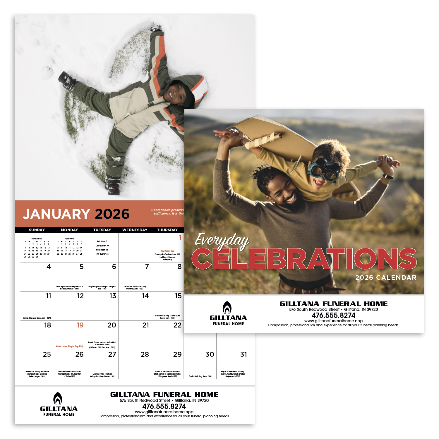 HotLine® Products Everyday Celebrations Appointment Calendar - Stapled 18