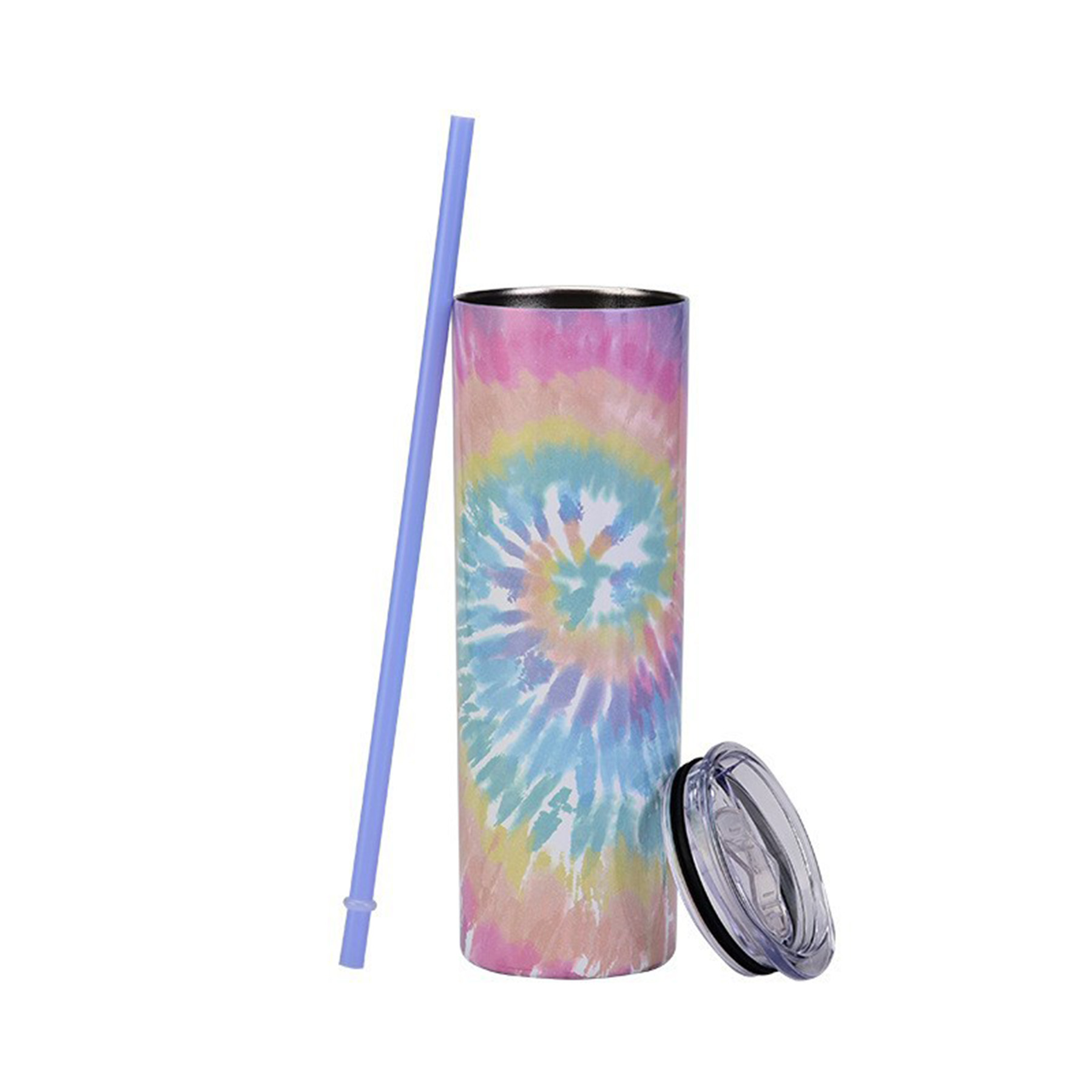 Stainless Steel Cup with Straw 2
