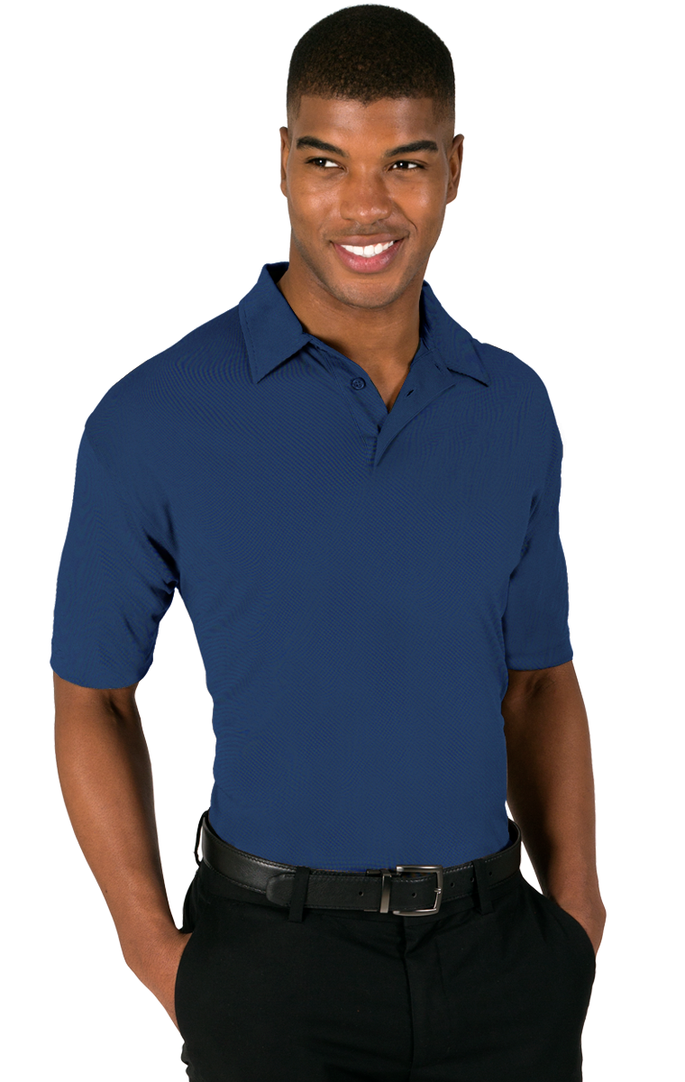 Men's Short-Sleeve Nailhead Polo 2