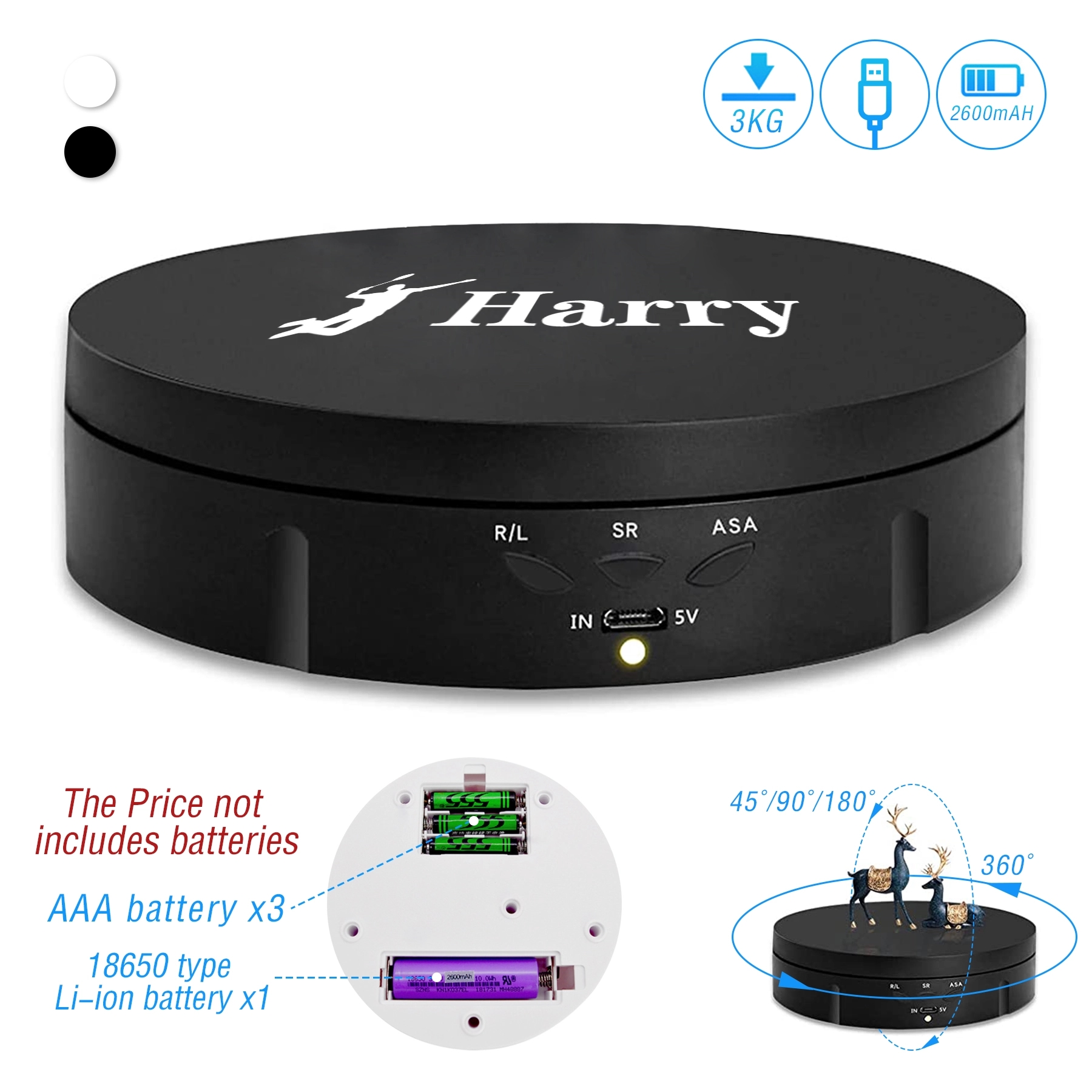 360 Degree Electric Rotating Turntable 2