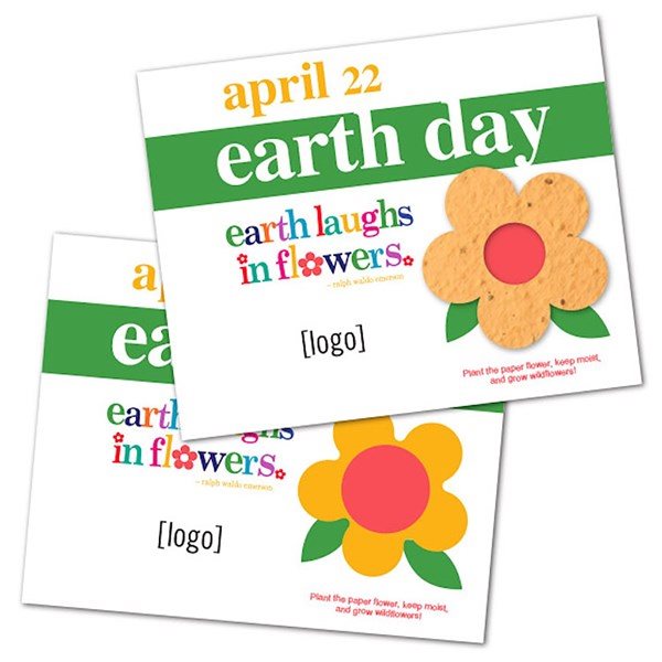 Seed Paper Shape Postcard 9