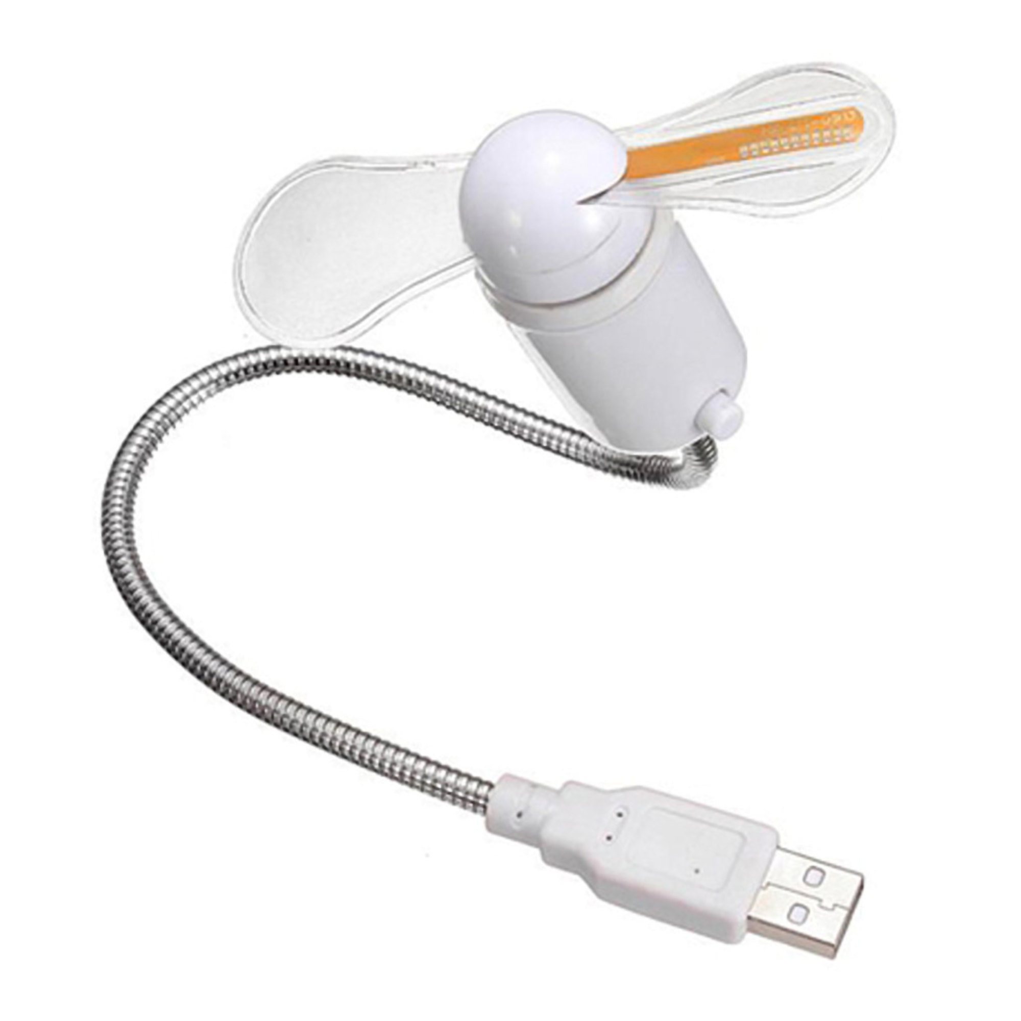 USB Electric Fan w/LED Light 2