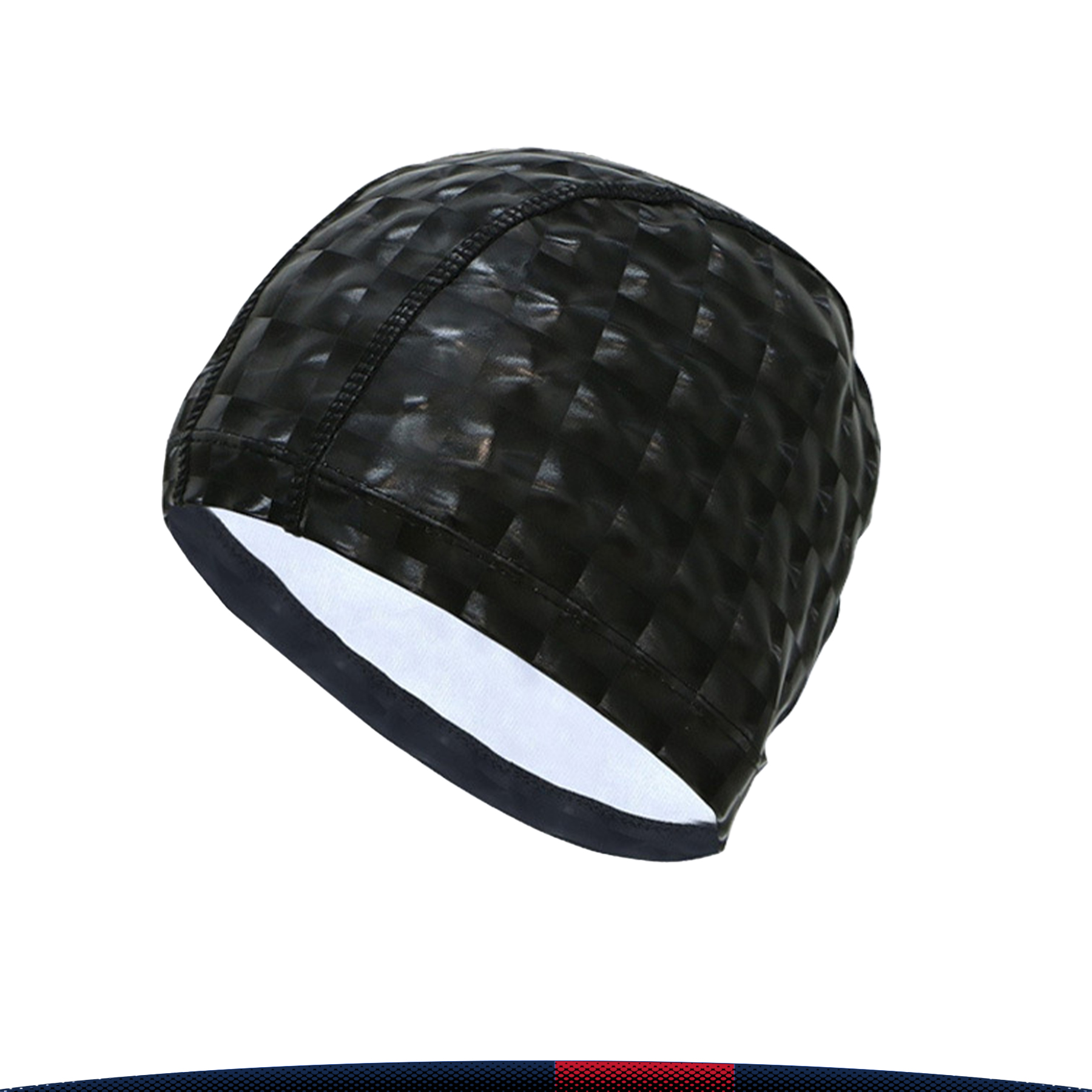 High Elastic Waterproof Swim Cap 3