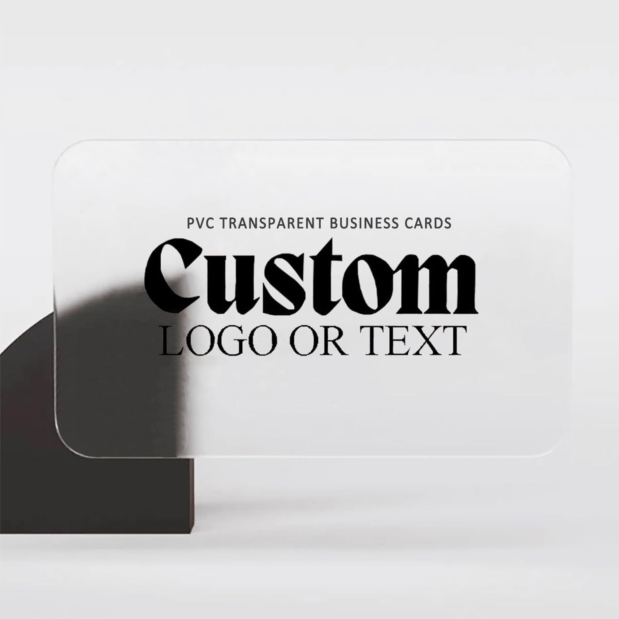Customizable Durable PVC Business Card 1