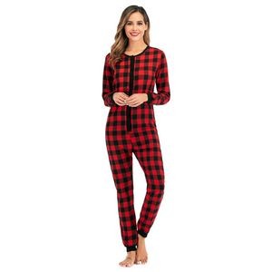 Women'S Union Suit Pajamas With Drop Seat Butt Flap 3