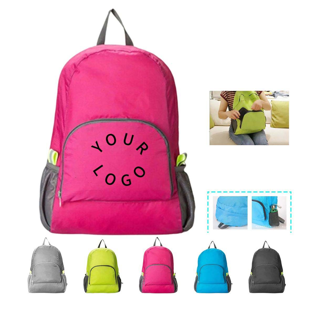 Portable Foldable Backpack for Camping and Fitness 4