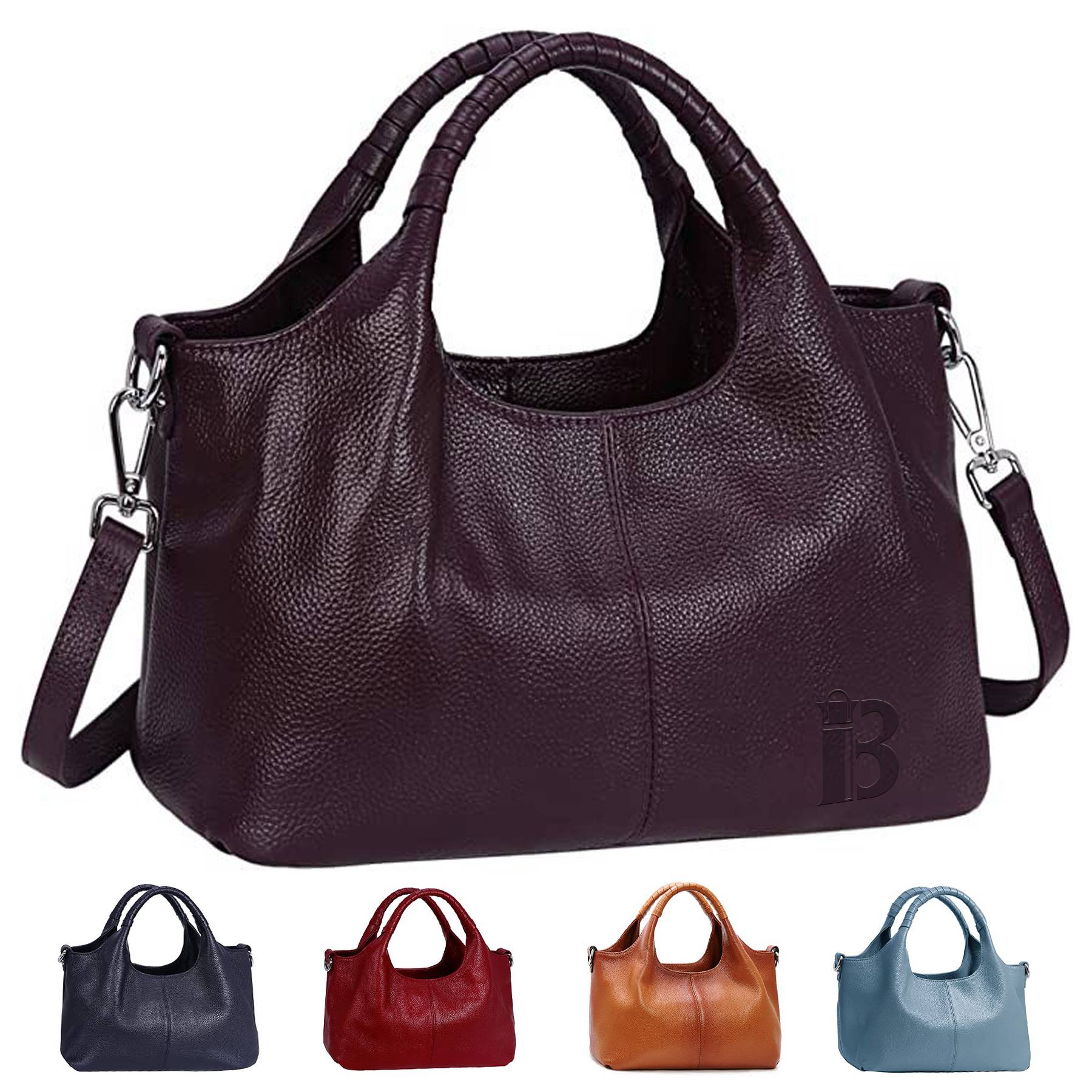Genuine Leather Handbags Shoulder Crossbody Bag for Women 3