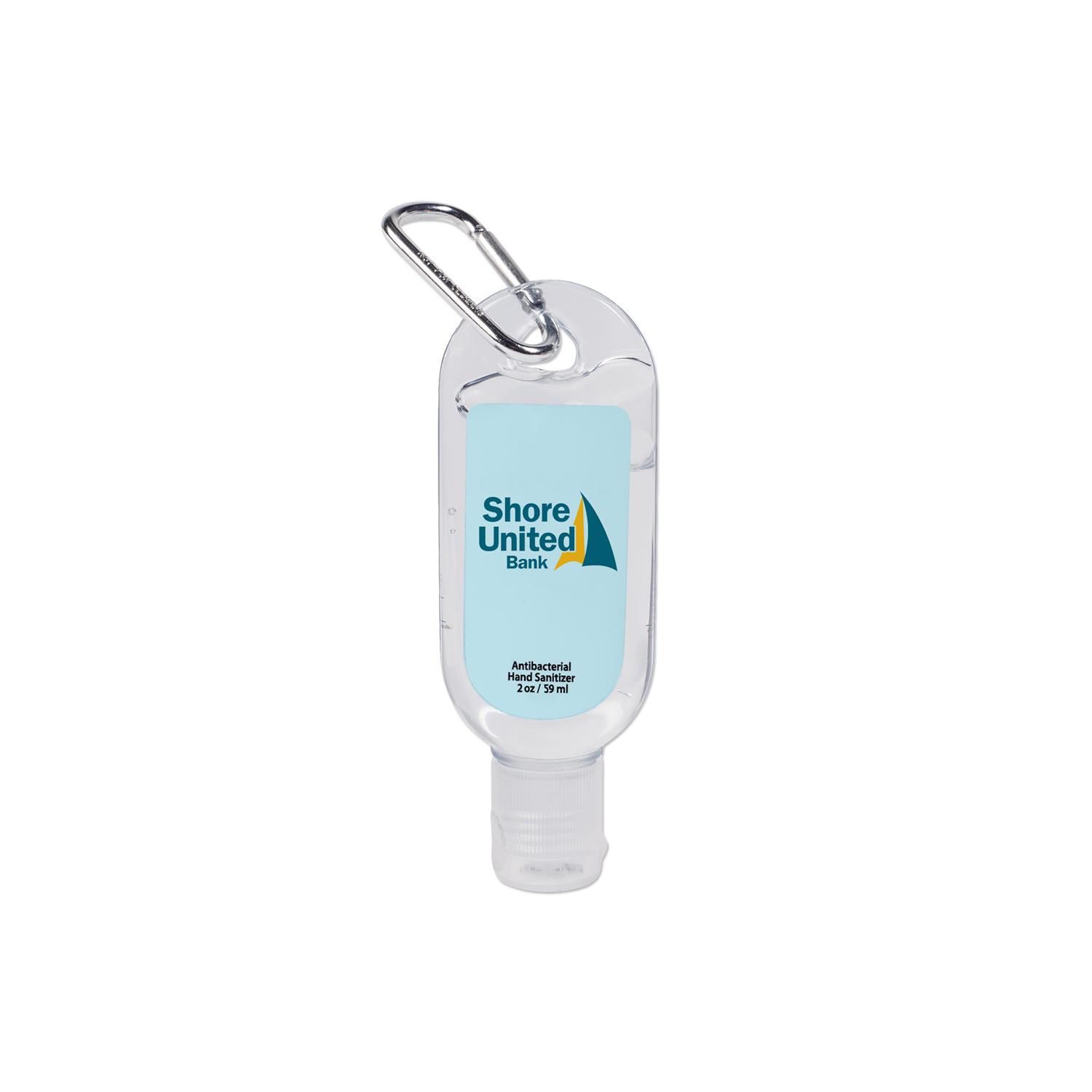 2 Oz. Hand Sanitizer with Carabiner