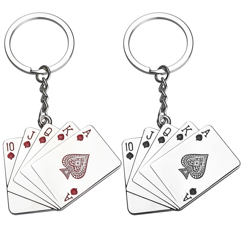 Playing card keychain 2