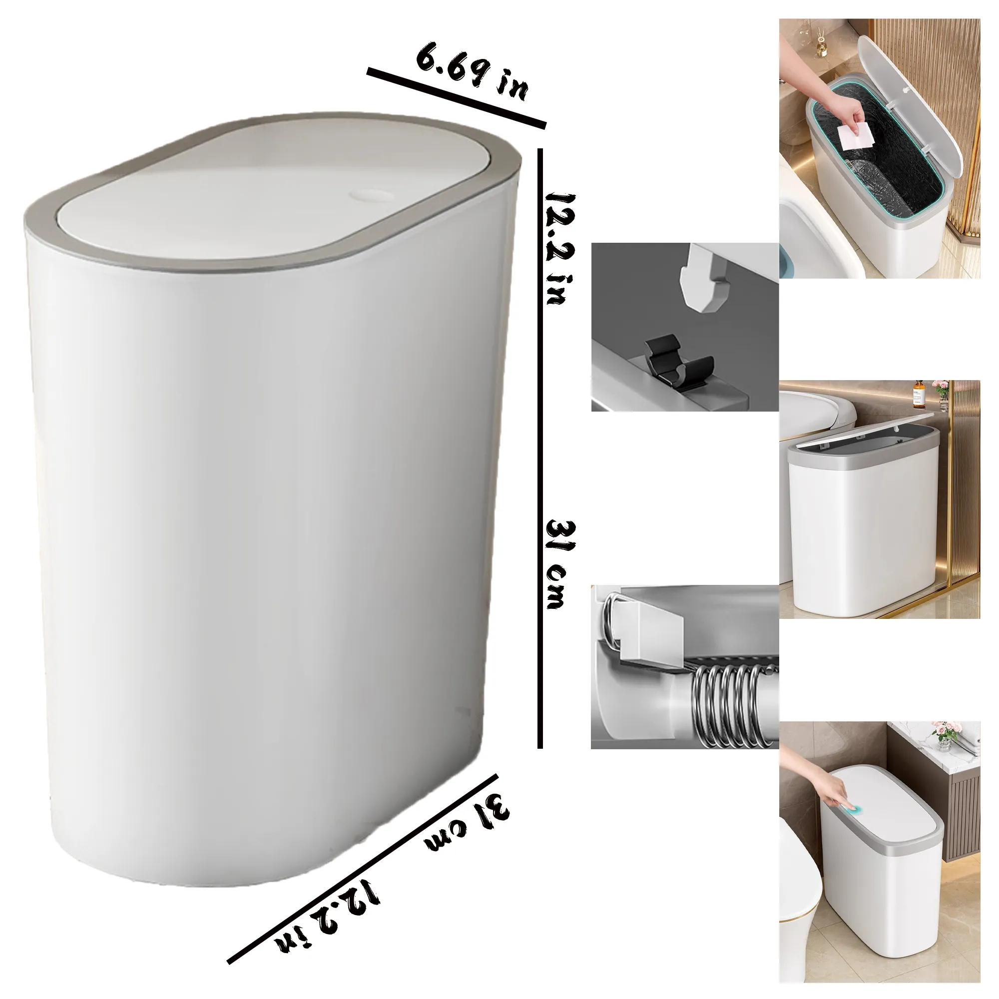 Household Step Trash Can 6