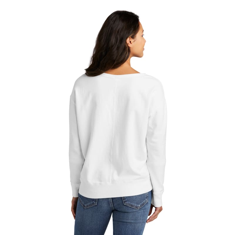 Port & Company Women's Beach Wash Garment-Dyed V-Neck Sweatshirt, custom hoodie or sweatshirt with logo imprint 8