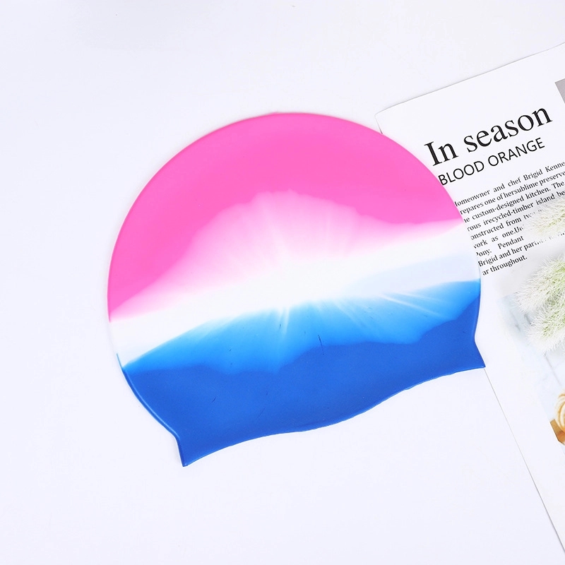 Colorful Silicone Swim Caps for Adult 4