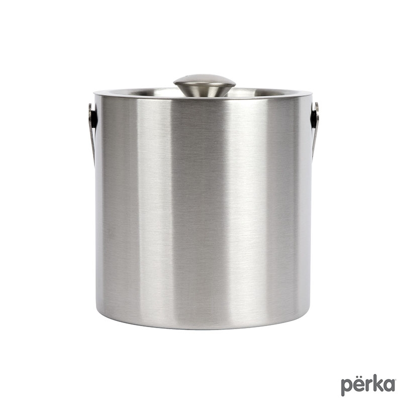 Perka® Quinton 1.3L Double Wall, Stainless Steel Ice Bucket 9