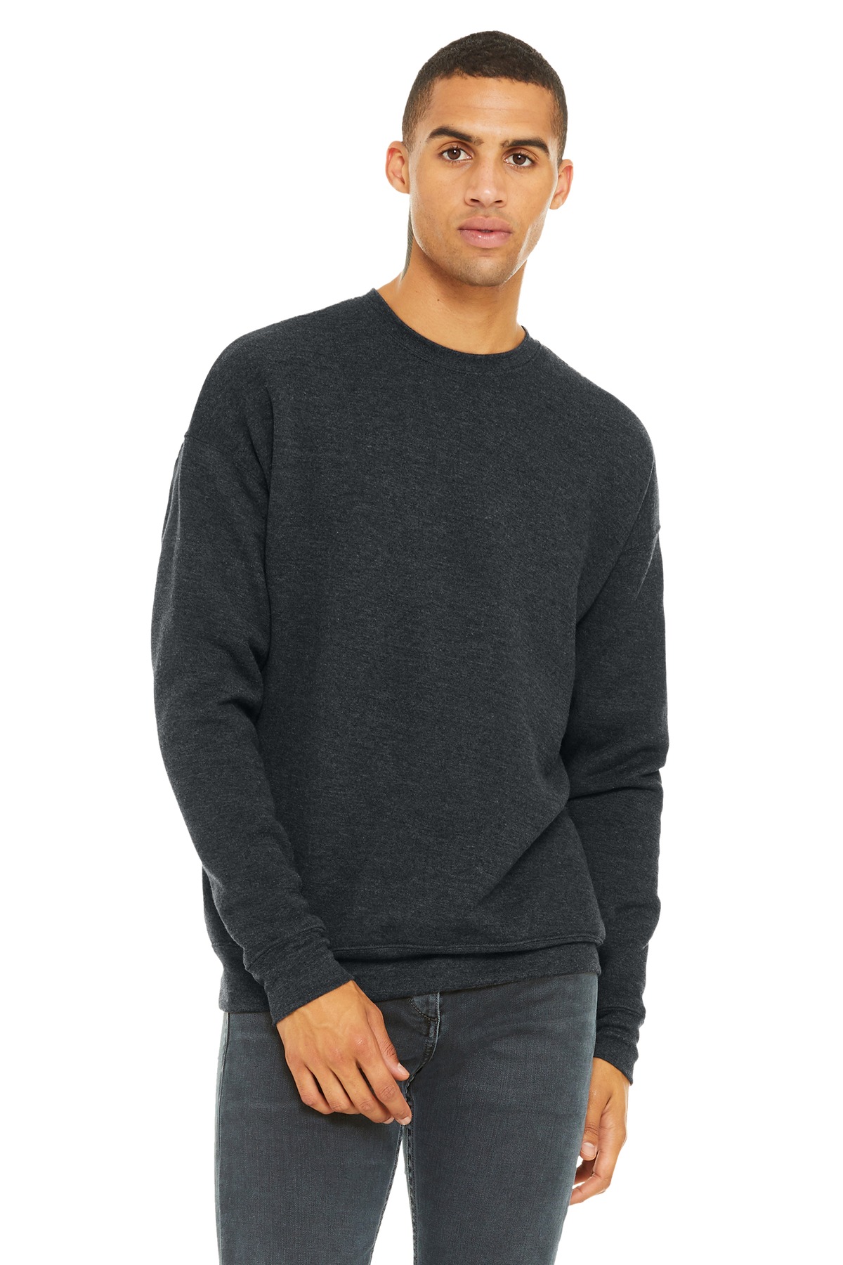 BELLA+CANVAS Unisex Sponge Fleece Drop Shoulder Sweatshirt. BC3945 93
