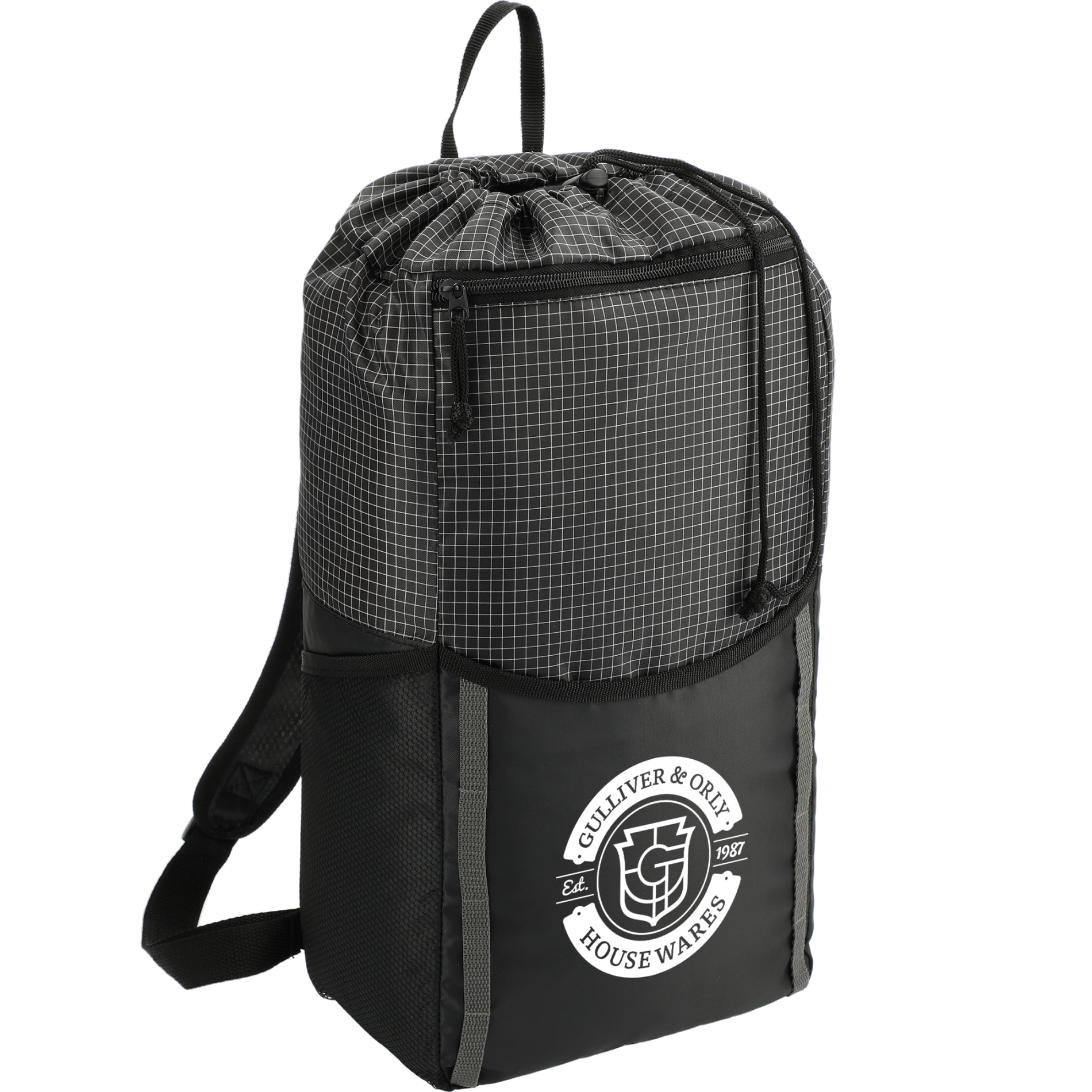 Grid 14L Drawstring Backpack 20