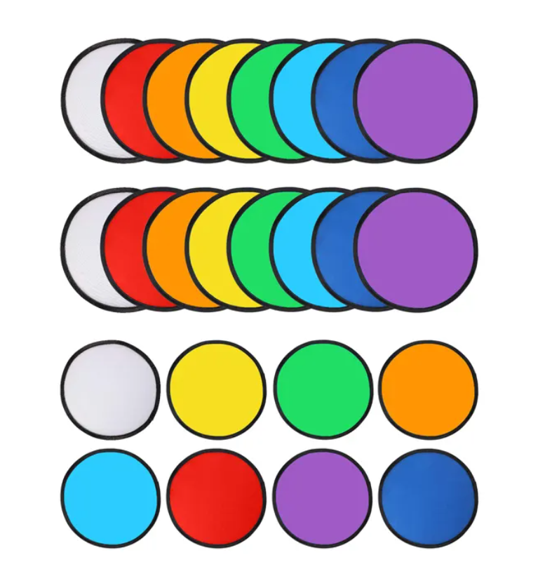 10" Fold Up Flying Disc w/ Pouch Printed 3
