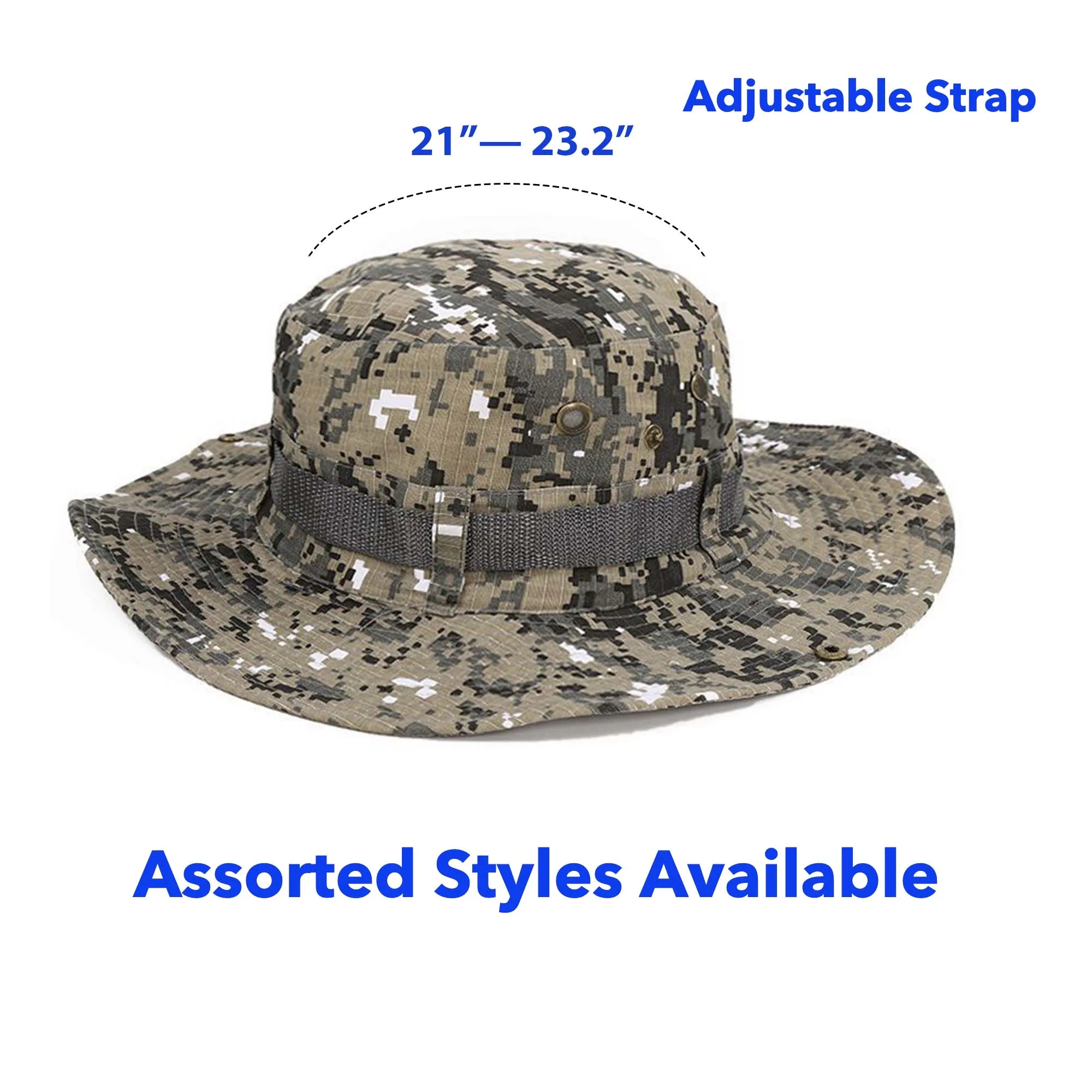 Exploration Bucket Wide Brim Hat 16