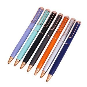 U Shaped Clip Signing Retractable Metal Pen 13