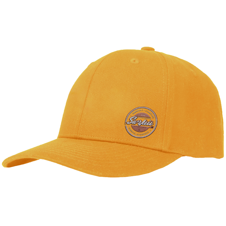 Premium Washed Cotton 6 Panel Cap - High, Medium, or Low