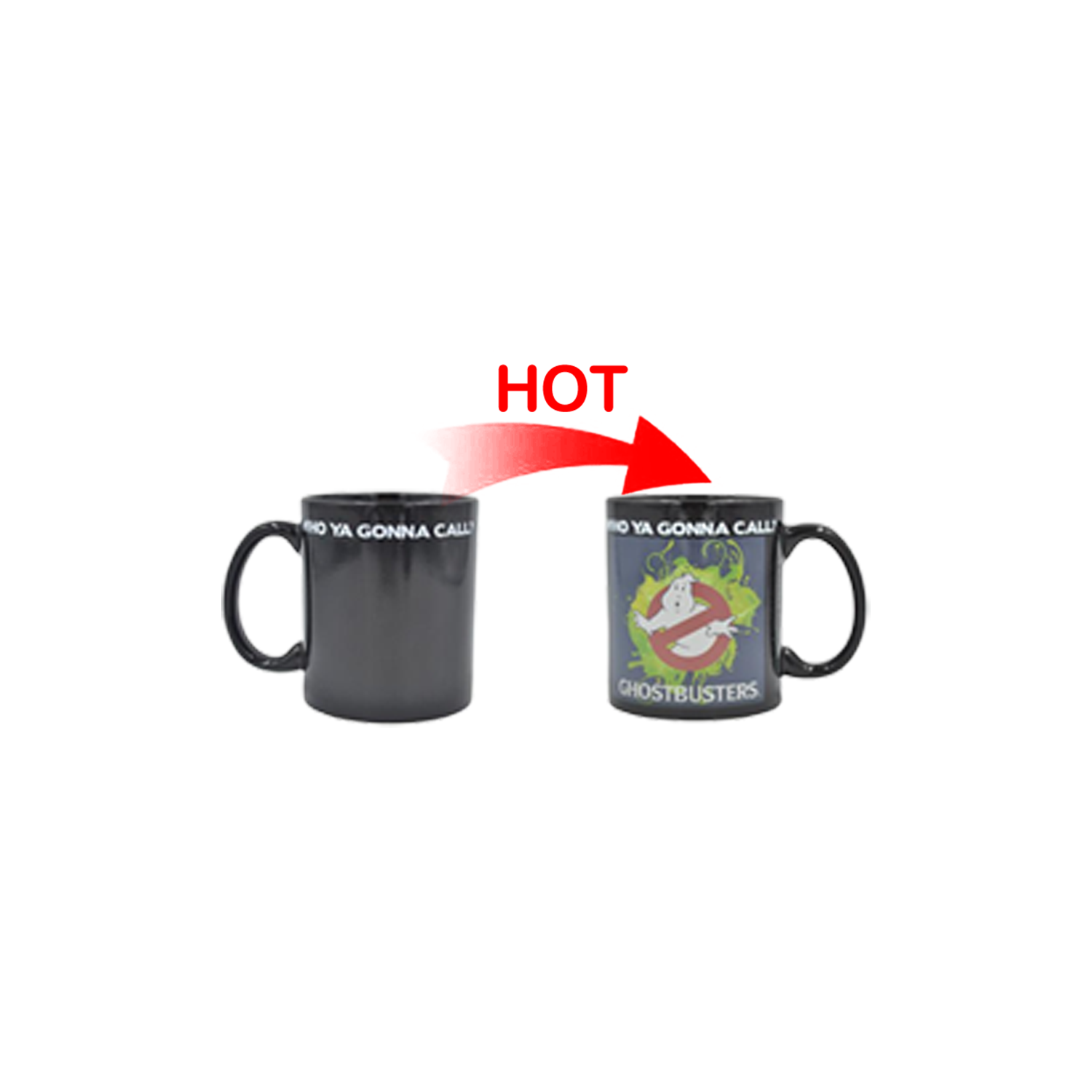 12oz Magic Color Changing Ceramic Coffee Mug 10