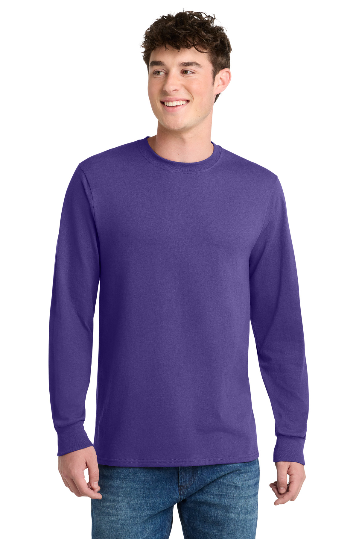 Port & Co Long Sleeve Core Blend Tee. PC55LS 118