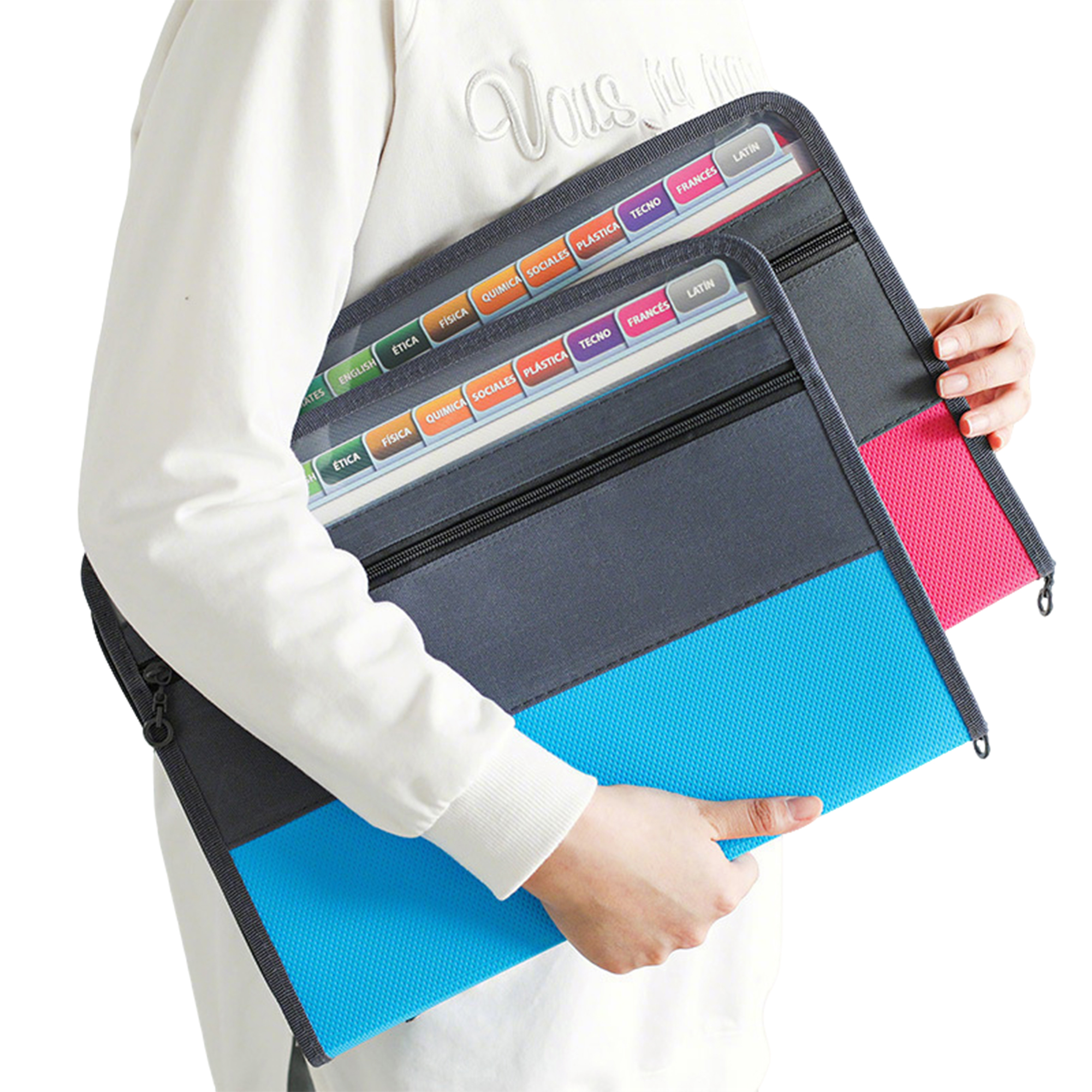 A4 Accordion Expanding File Folder With Multiple Pockets 4
