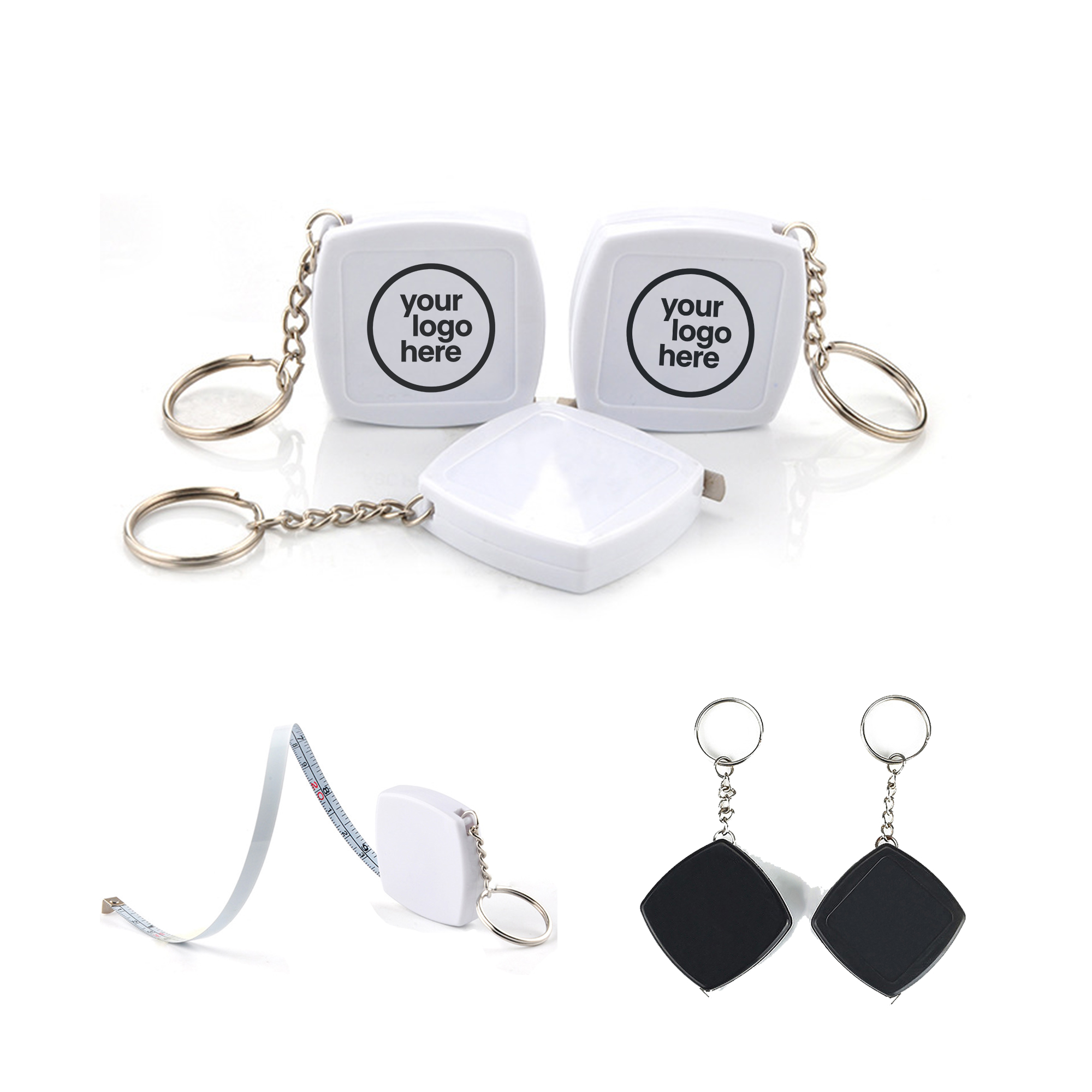 MOQ:100pcs Pocket-Sized Steel Tape Measure 1