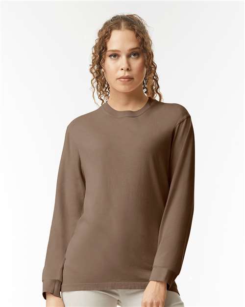 Unisex Garment-Dyed Heavyweight Long Sleeve T-Shirt - 6014 159