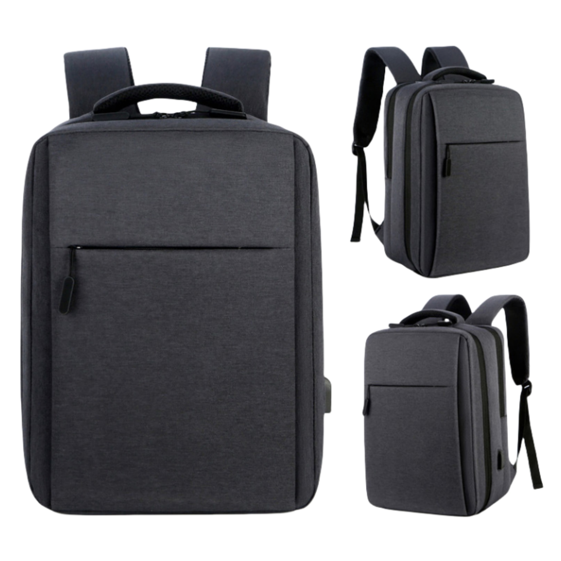Customizable High End Laptop Backpack Luggage With USB Port - OCEAN 5