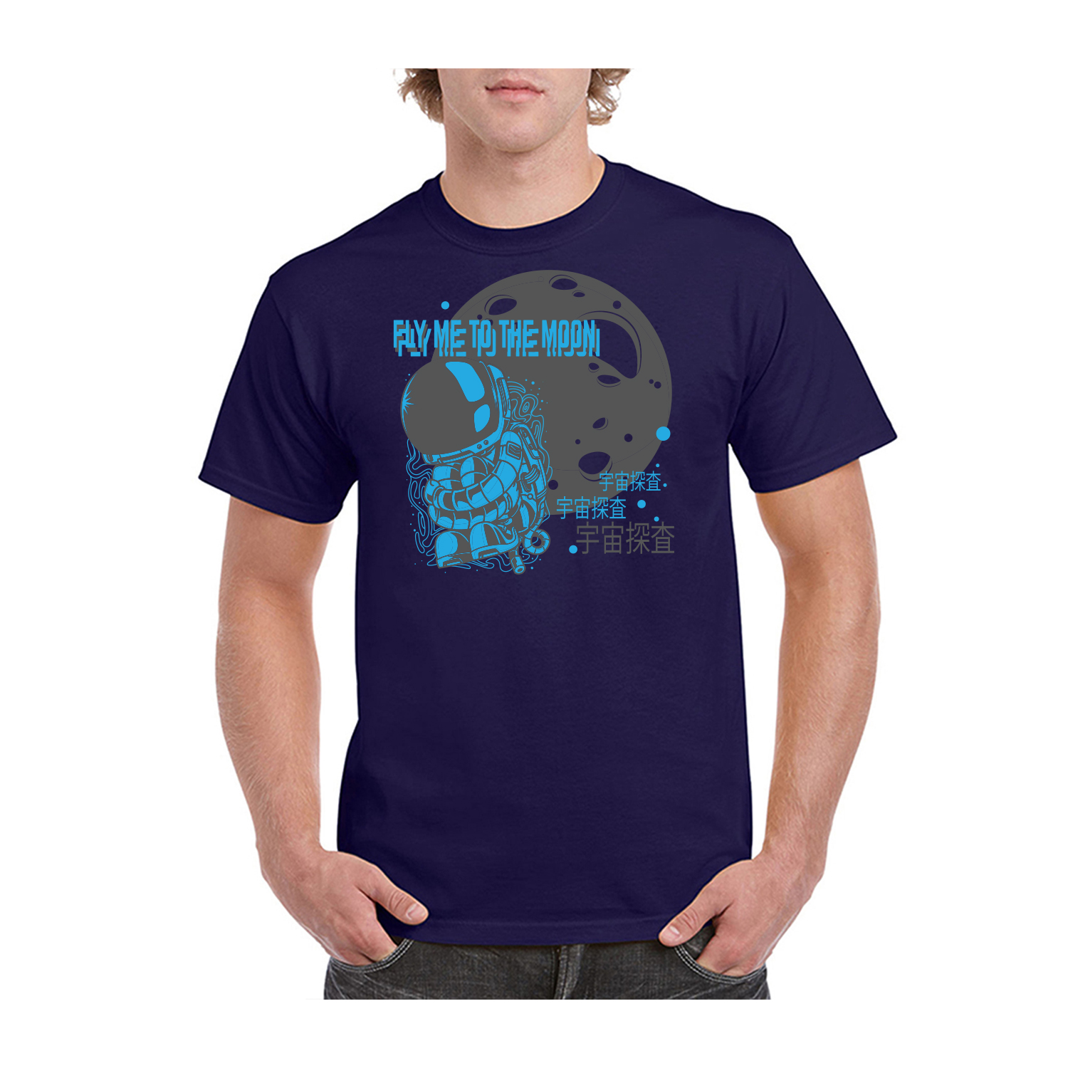 Gildan™ 5.3 oz Cotton Pre-Shrunk T-Shirt (2 Color Imprint) 58