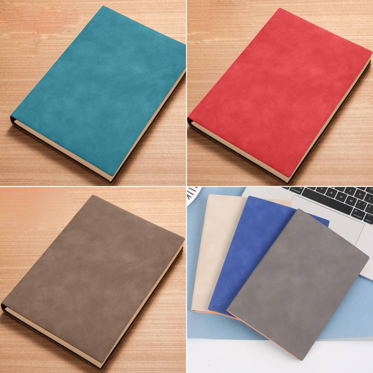 A5 200 Pages Lined Journal Notebook Soft Cover 6