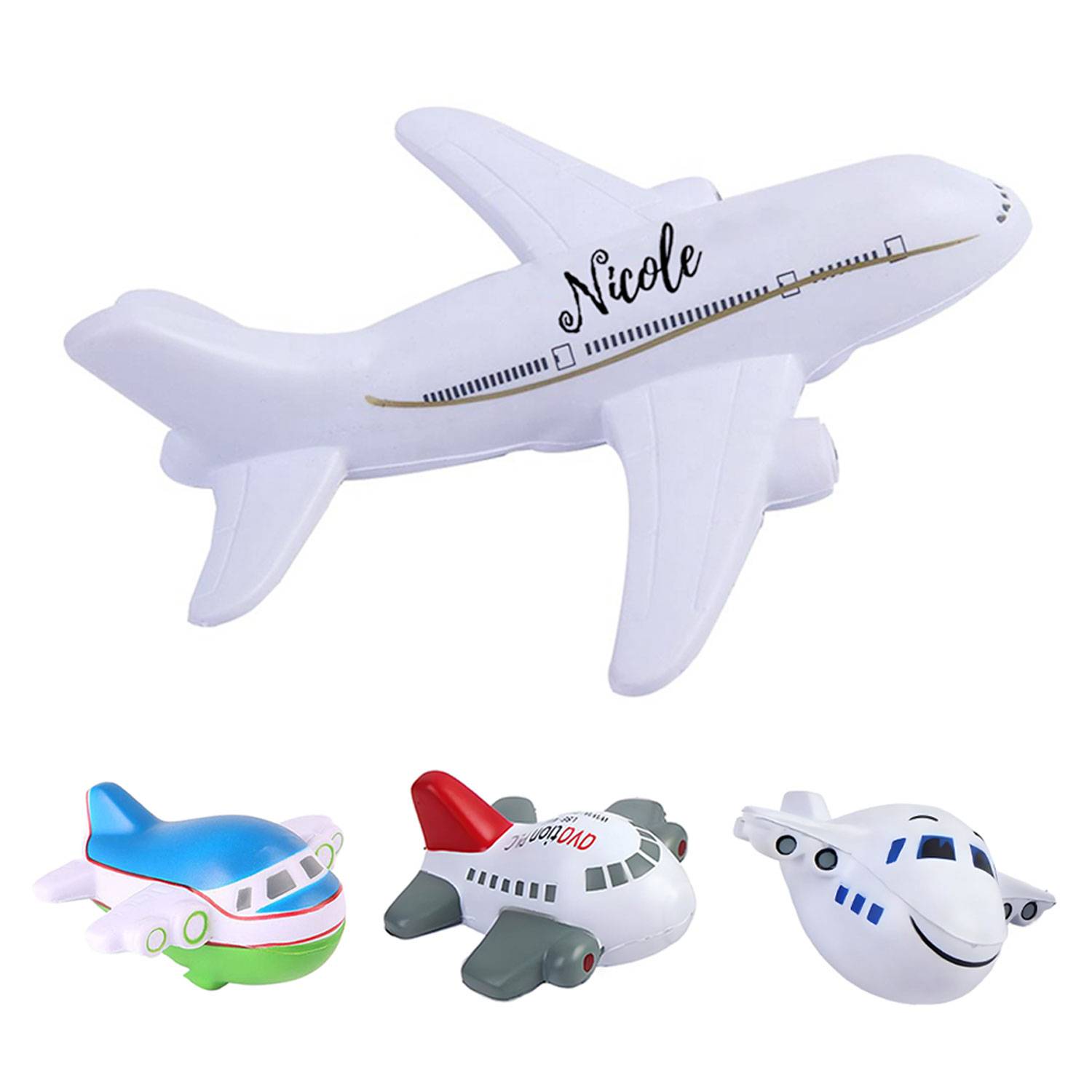 Custom Airplane Stress Toy 2