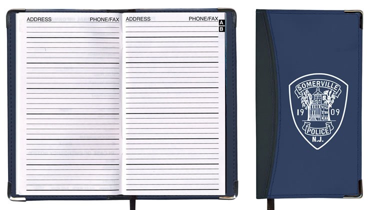 Address Book Ascot 2 Tone Vinyl Soft Cover Planner 2