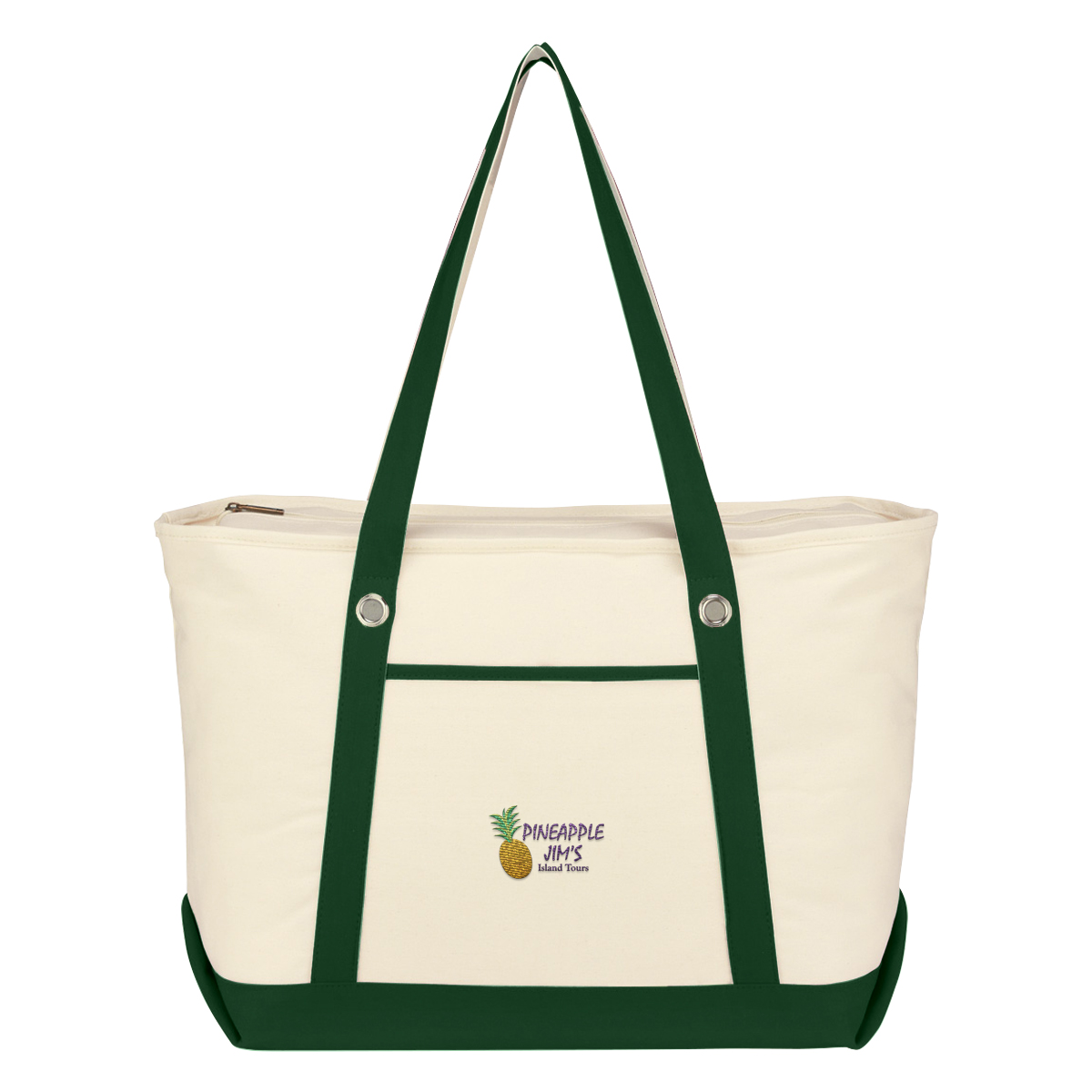 Large 12 Oz. Cotton Canvas Sailing Tote Bag 25