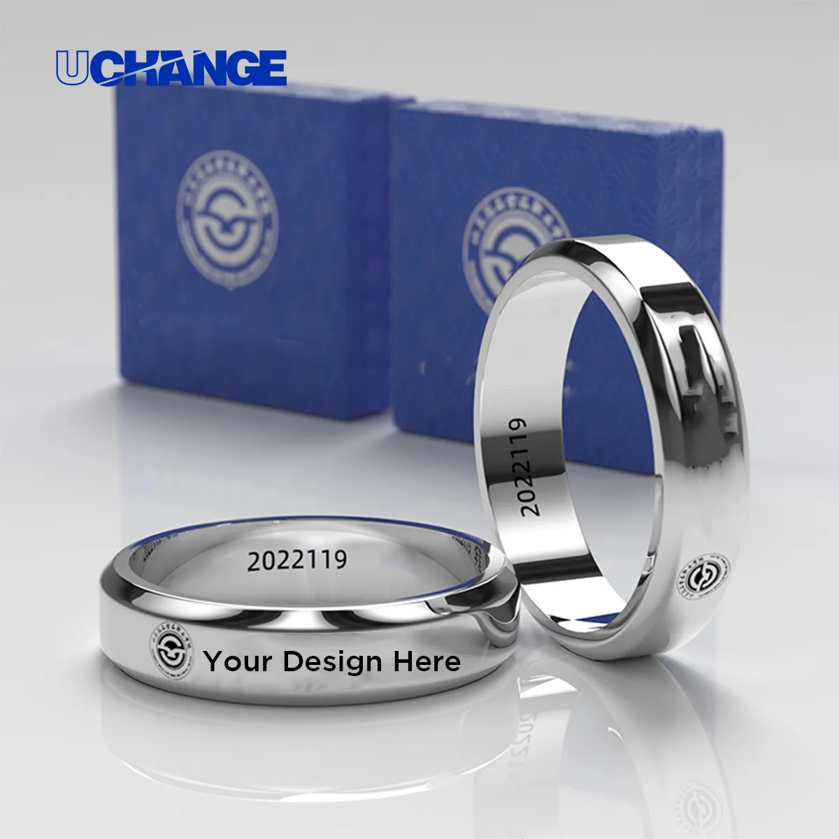 Custom Engraved Stainless Steel Ring 3