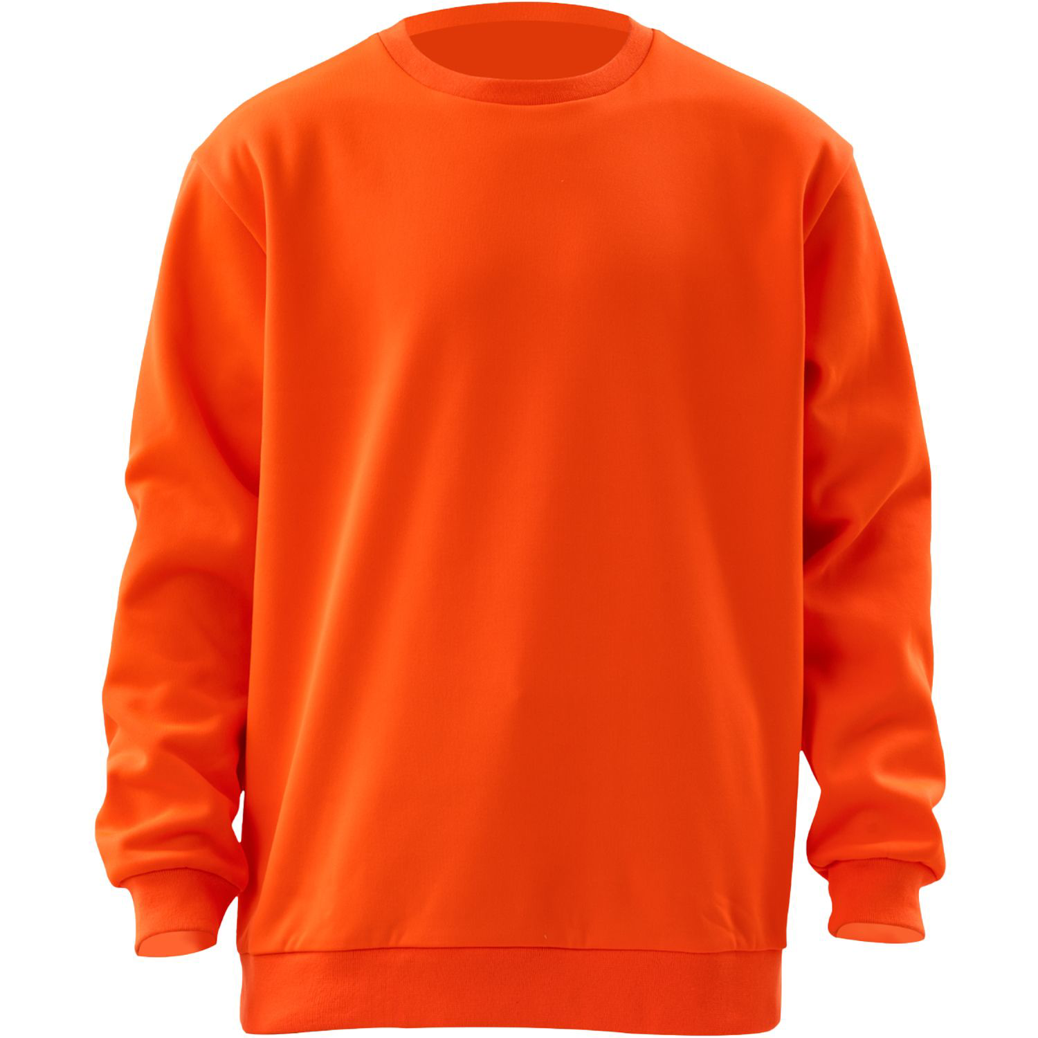 High Viz Safety Workwear Non-ANSI Sweatshirt 2