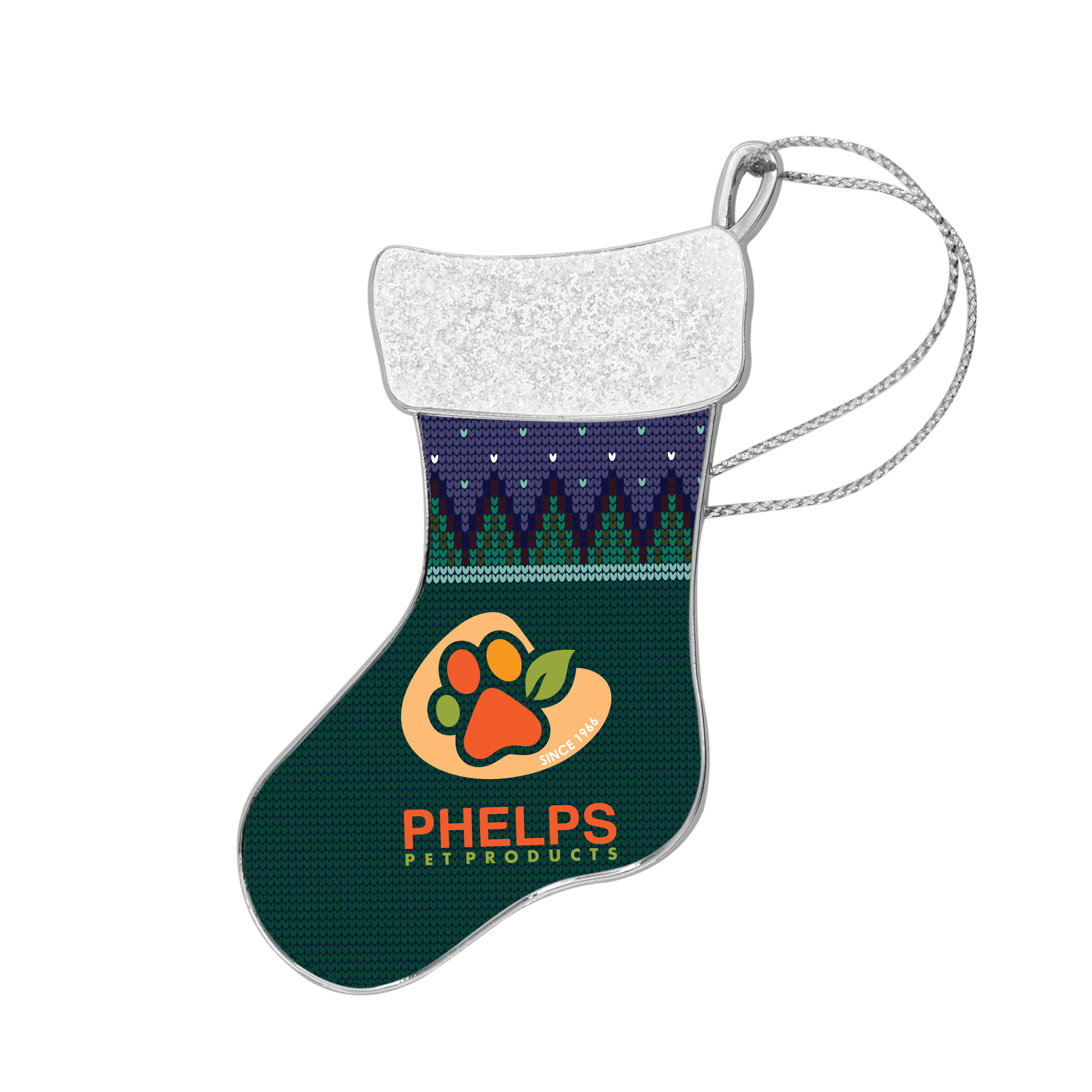 Christmas Stocking Holiday Ornament 4