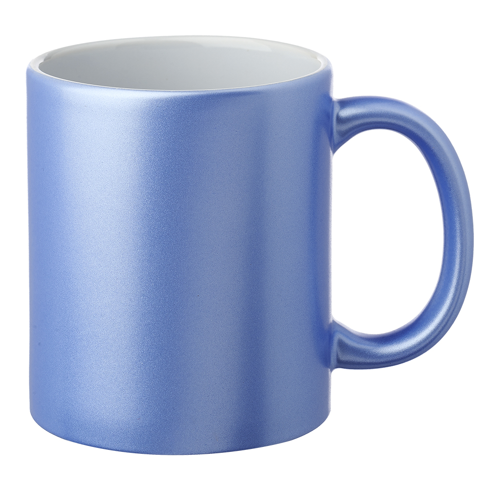 11 oz. Metallic Ceramic Custom Mugs 4