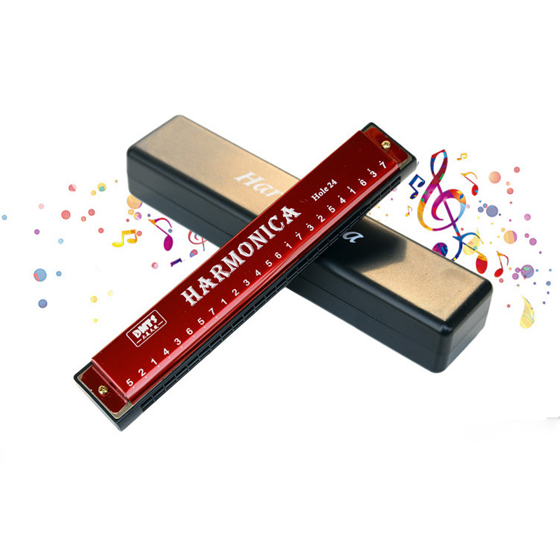 10 Holes Metal Harmonica 2
