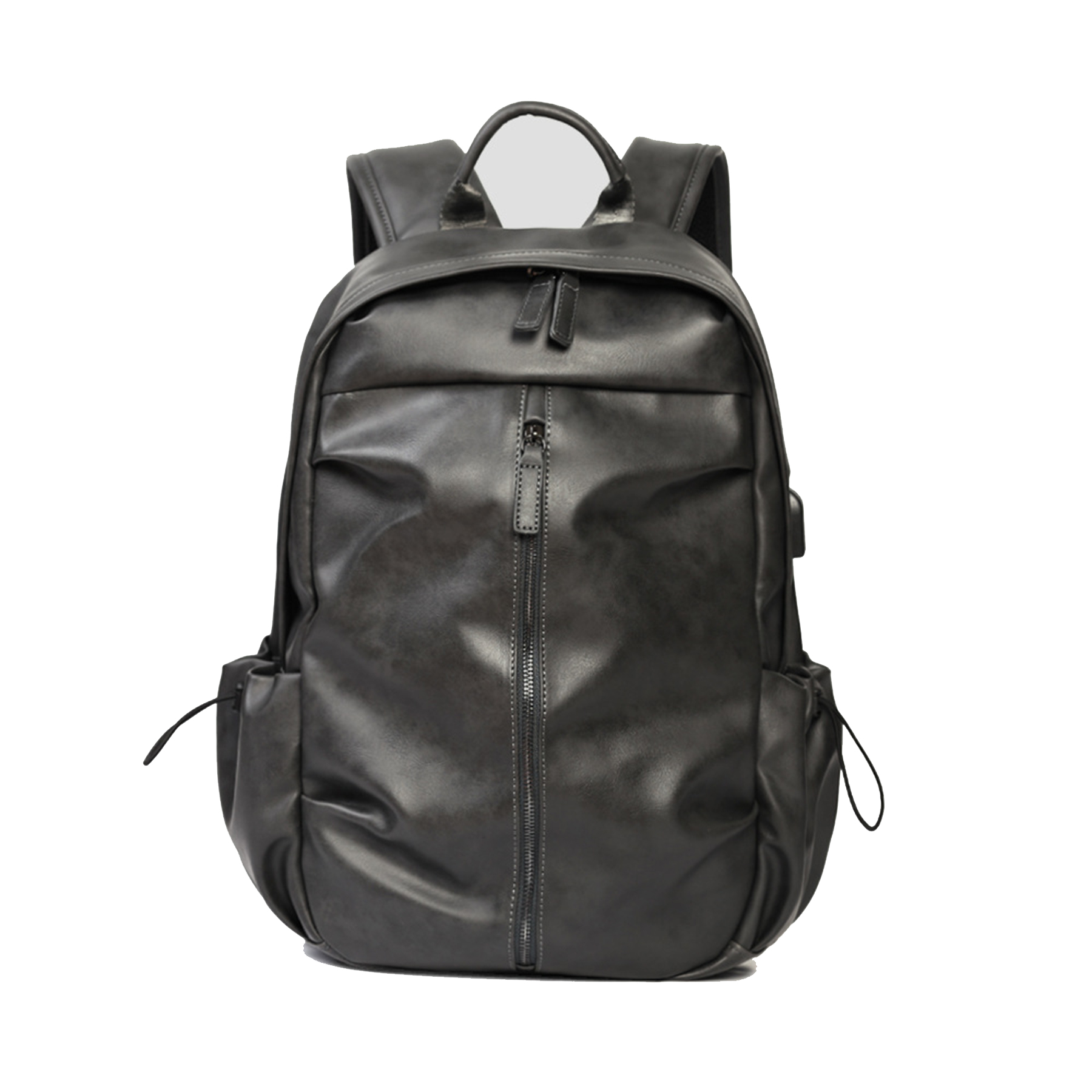 PU Leather Backpack foe men 2