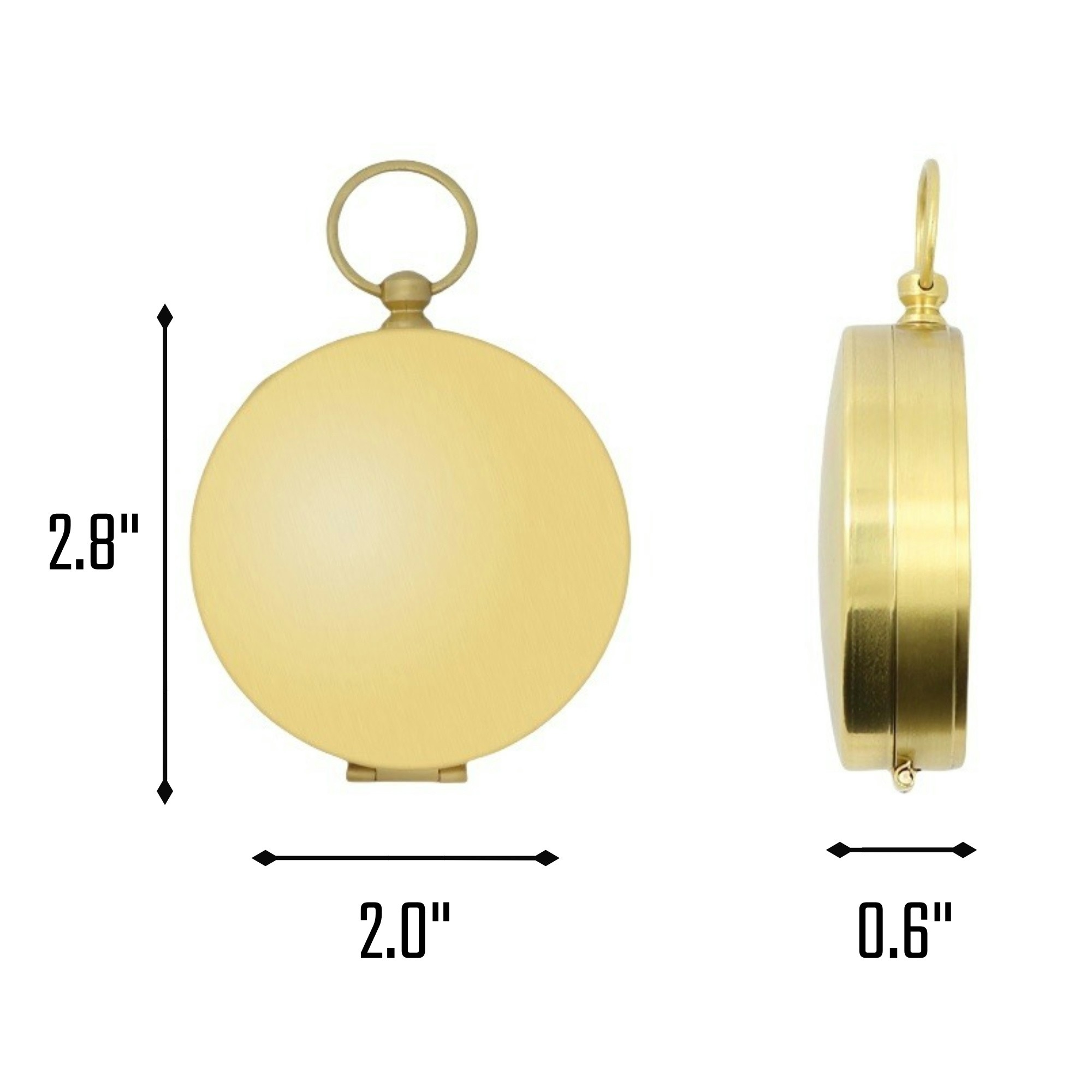 Metal Pocket Compass 4